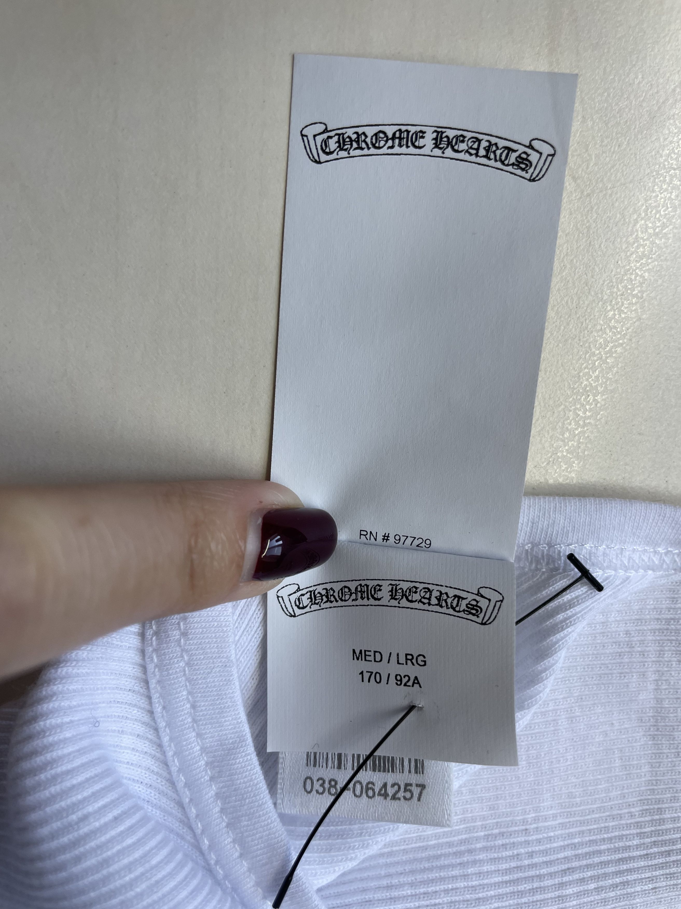 Chrome Hearts Chrome Hearts White Beaded Cross Leather Logo Tank Top Size M / US 6-8 / IT 42-44 - 8 Thumbnail