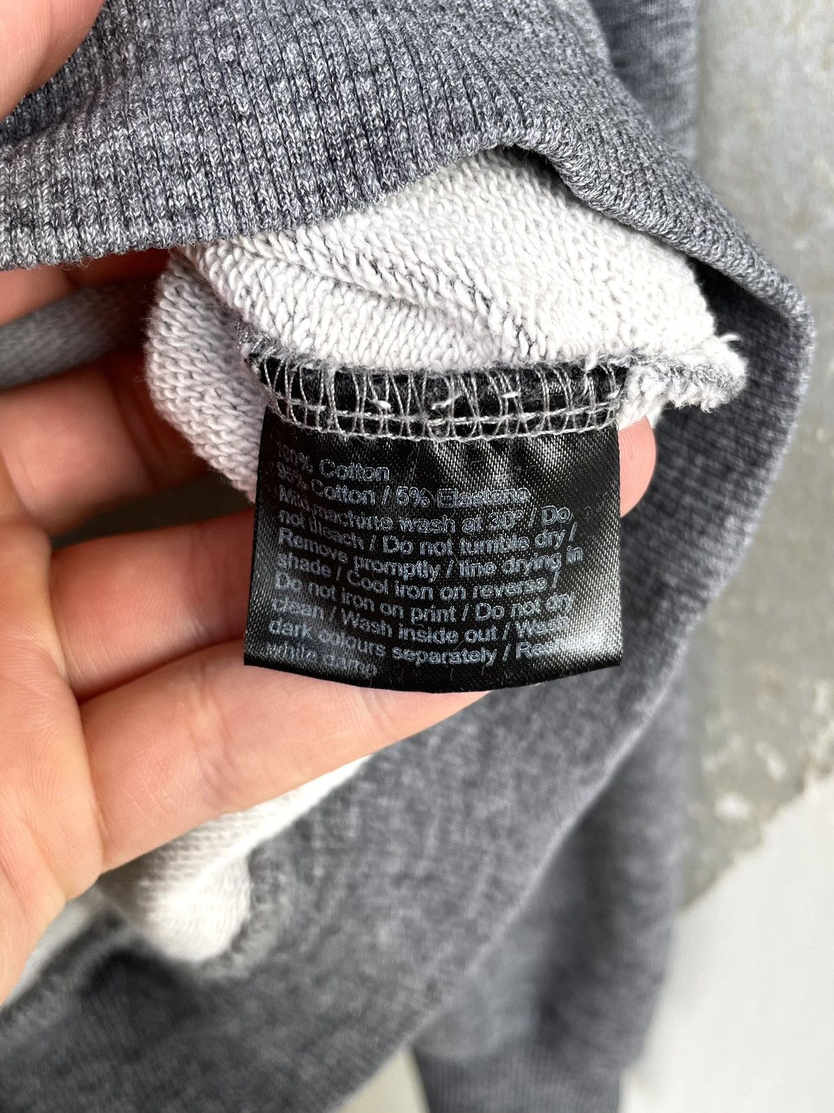 Represent Clo. Represent Clo Blanks Heavy Baggy Hoodie Size M Gray Size US M / EU 48-50 / 2 - 7 Thumbnail