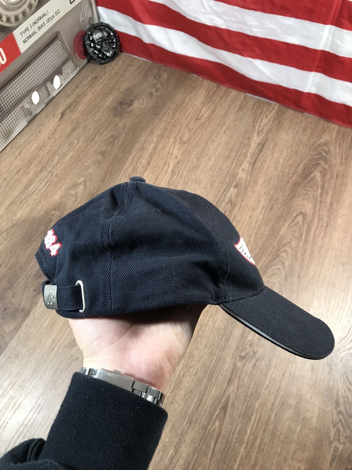 Breitling × Rolex × Vintage Vintage Official Breitling Cap Hat Embroidered Logo Racing Size ONE SIZE - 4 Thumbnail
