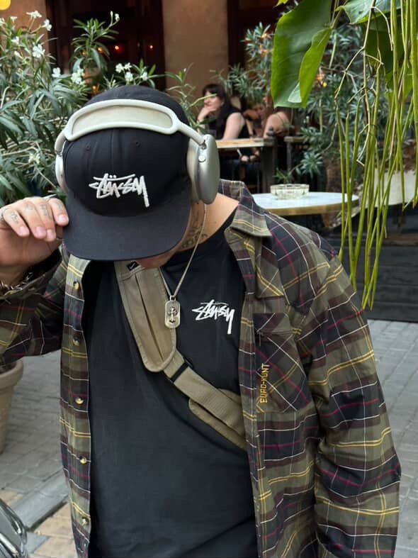 Stussy × Vintage Vintage Stussy Snapback Cap Men’s Trucker Hat Big Logo Y2K Size ONE SIZE - 9 Thumbnail