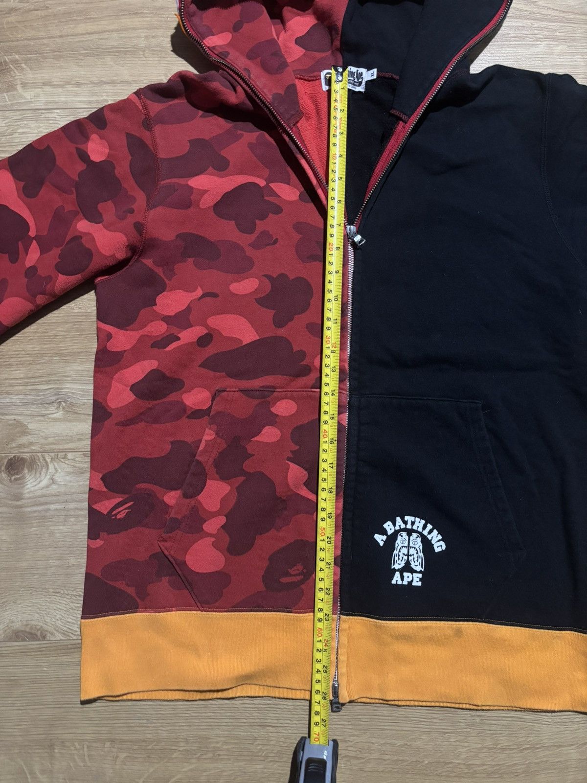 Bape BAPE TIGER SHARK CAMO FULL ZIP HOODIE Size US XL / EU 56 / 4 - 11 Thumbnail