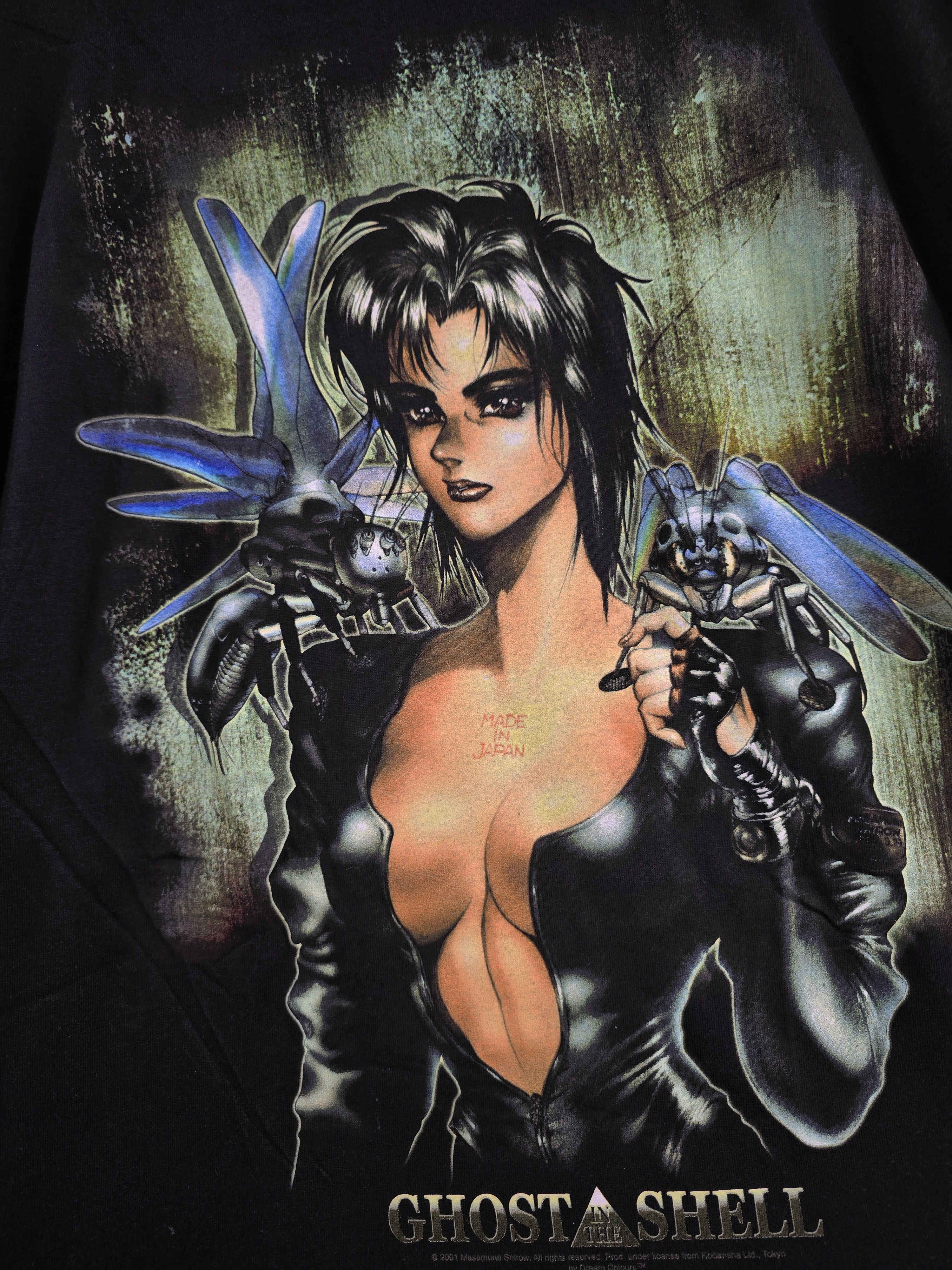 Anime × Vintage 2001 Masamune Shirow's Ghost in the Shell Bionic Insects Size US L / EU 52-54 / 3 - 4 Thumbnail