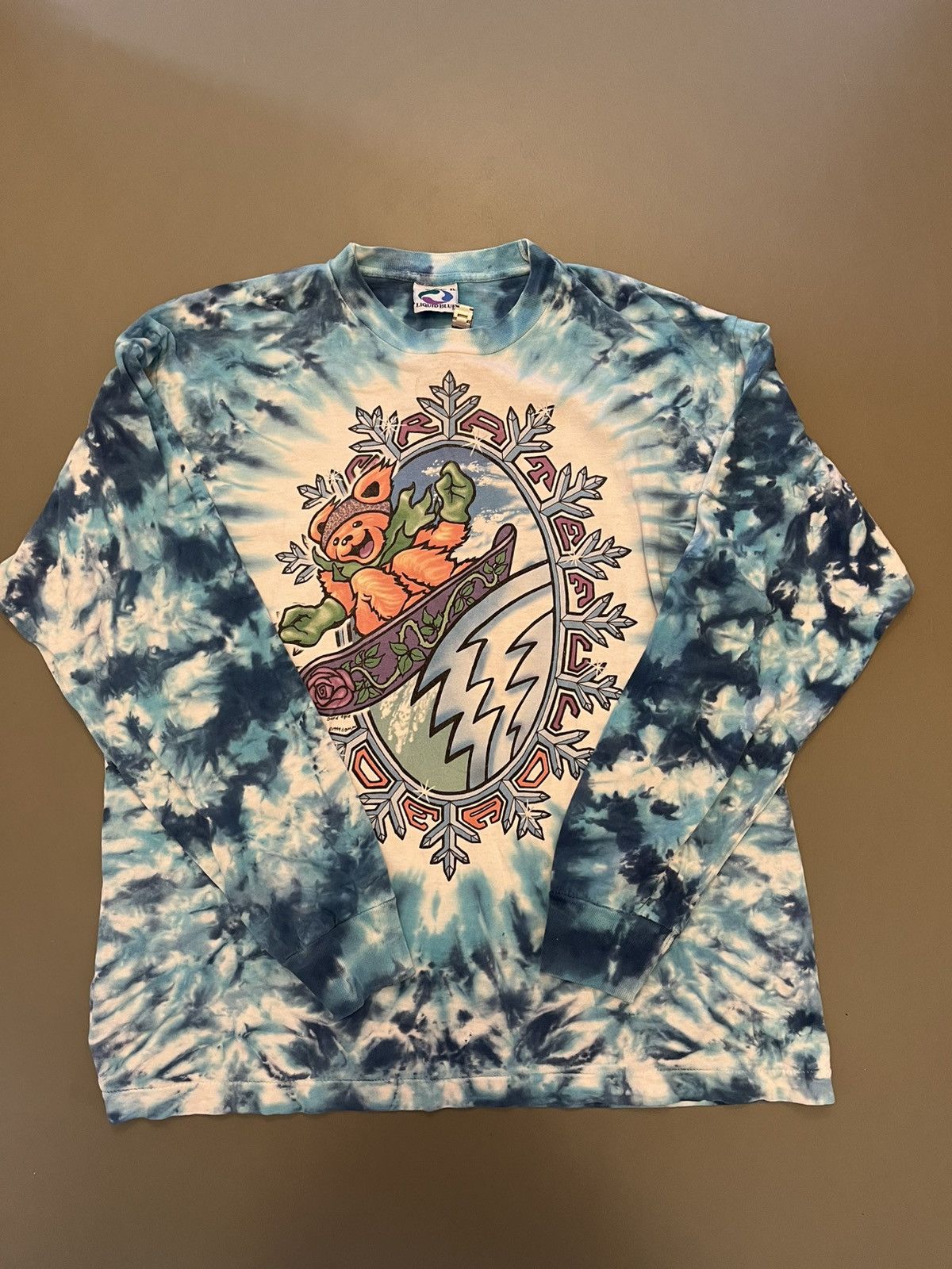 Grateful Dead × Liquid Blue Vintage 1994 Grateful Dead David Opie Snowboard Ski Bear Size US XL / EU 56 / 4 - 1 Thumbnail