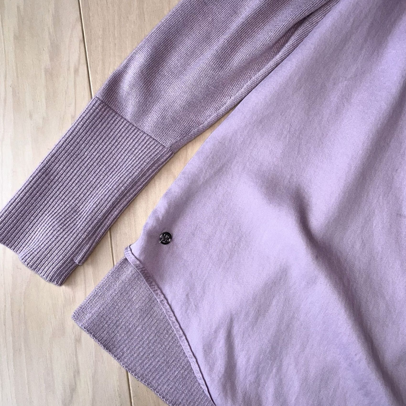 Lululemon Lululemon Still at Ease Sweater Pink Womens 10 Crew Neck Long Sleeve Knit Pullover Casual Athleisure Logo Size L / US 10 / IT 46 - 3 Thumbnail
