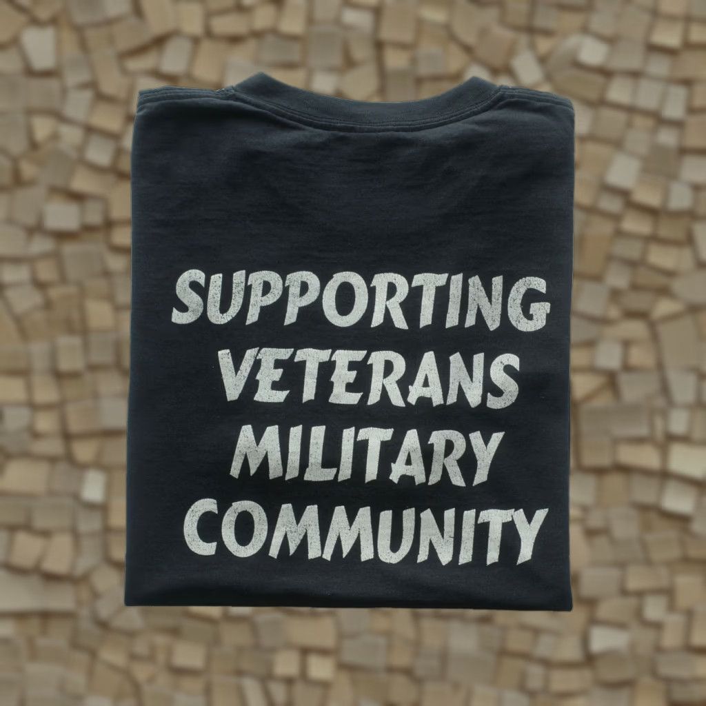 Jerzees VINTAGE JERZEES T SHIRT MEN American Legion Veterans Support VTG 1990s Black SZ L Short Sleeve Crew Neck USA Size US L / EU 52-54 / 3 - 1 Thumbnail