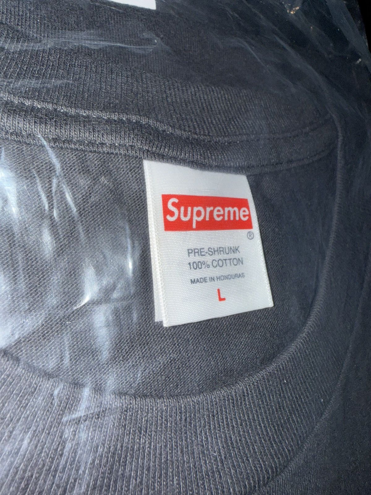 Supreme Supreme Arabic Box Logo Tee Size US L / EU 52-54 / 3 - 4 Thumbnail