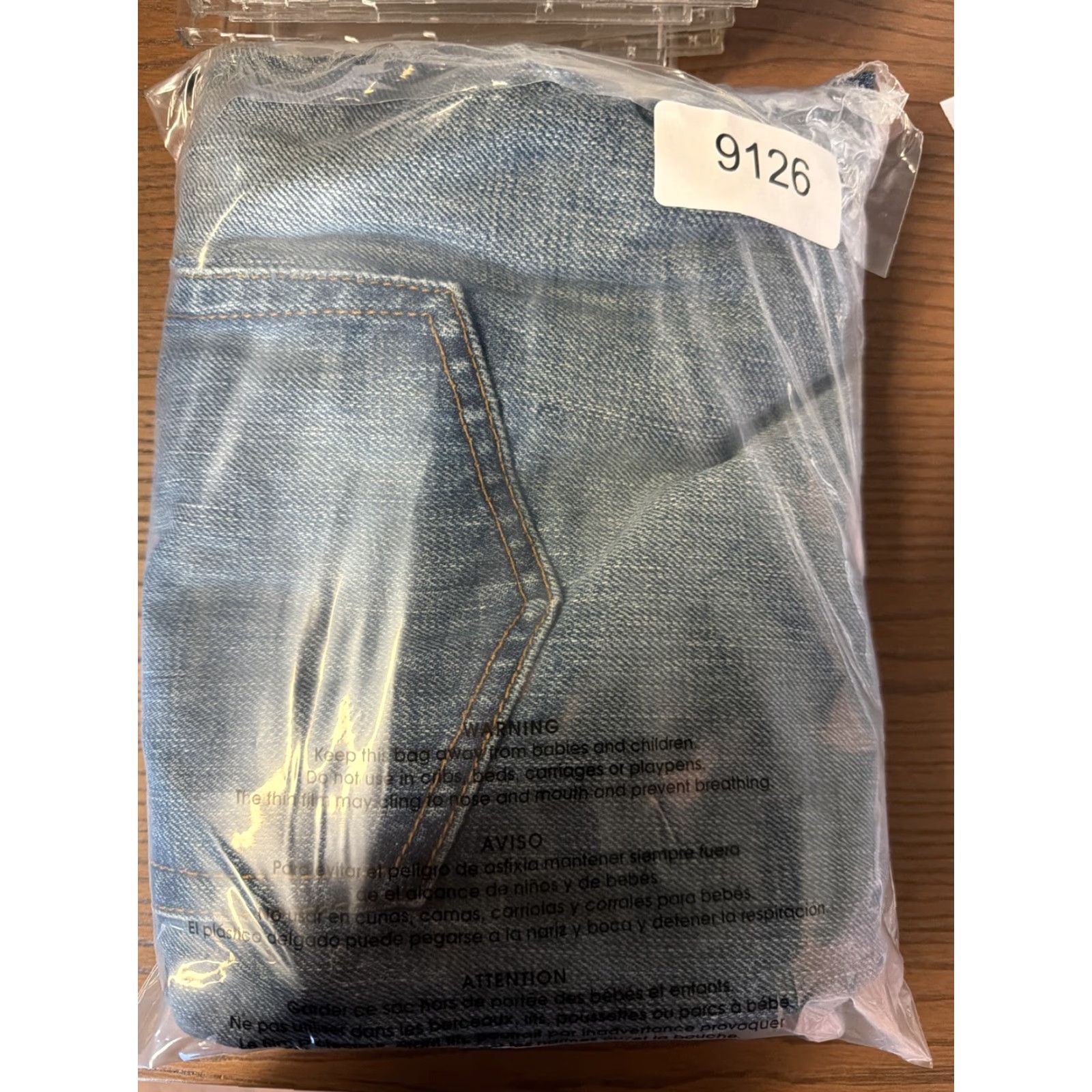 J.Crew J.CREW Jeans Mens 32x32 Blue Denim Straight Regular 5-Pocket Design Stretch Dark Cotton Blend Vintage No Size US 32 / EU 48 - 4 Thumbnail