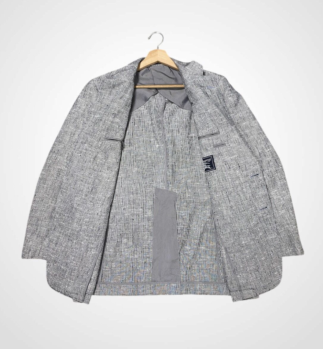 Burberry × Burberry Prorsum × Vintage A09 Vintage Burberry Blazer Size US L / EU 52-54 / 3 - 3 Thumbnail