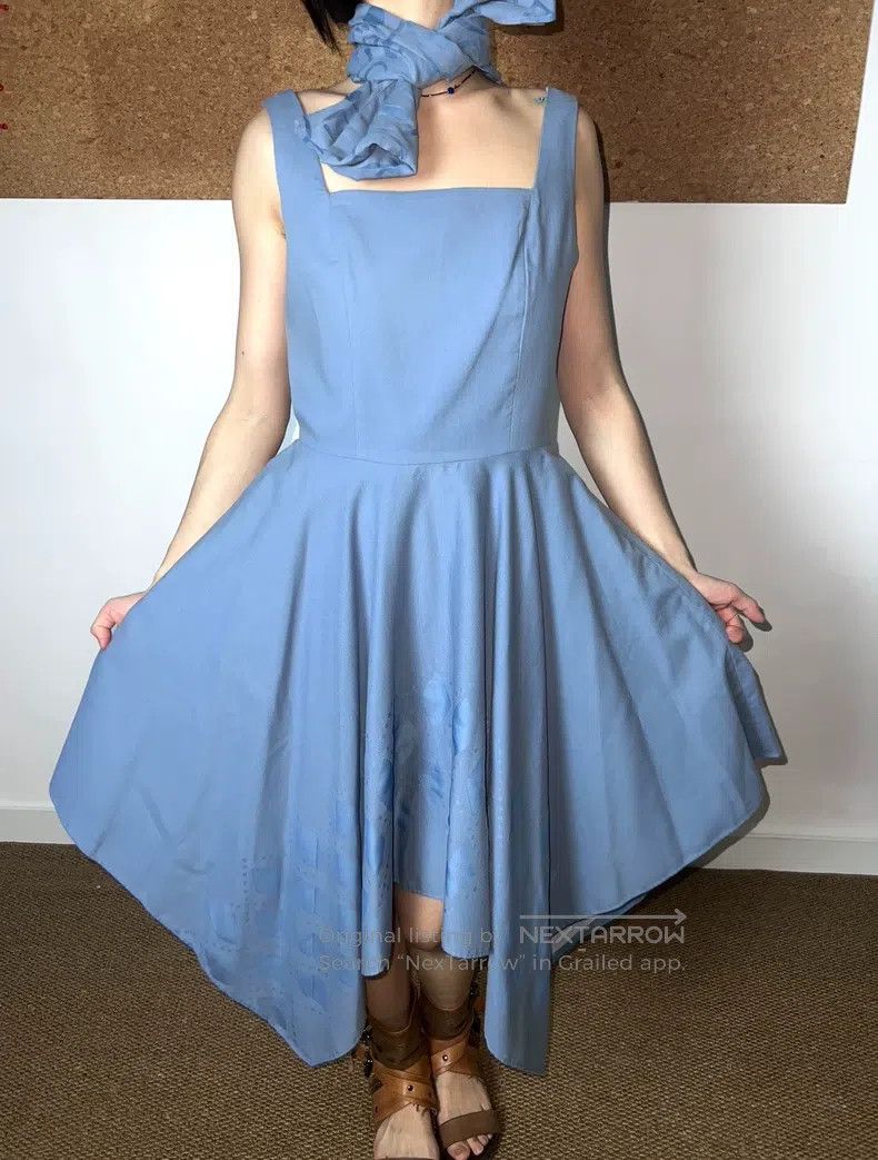 Vivienne Westwood Vivienne Westwood Mist blue asymmetric hem dress set Size M / US 6-8 / IT 42-44 - 5 Thumbnail