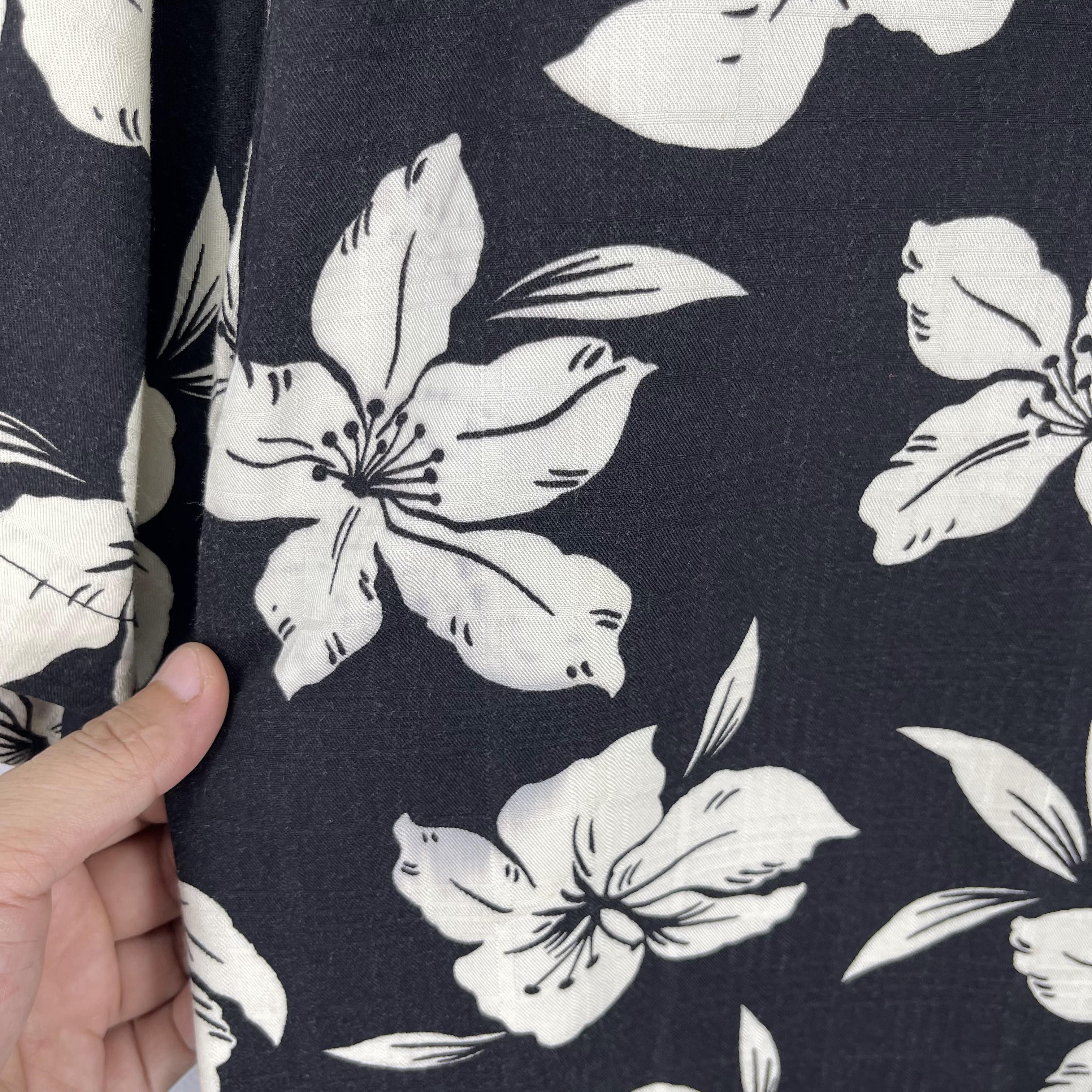 Vintage Vintage CARRIBEAN JOE Hibiscus Floral Motive Shirt Size US M / EU 48-50 / 2 - 7 Thumbnail