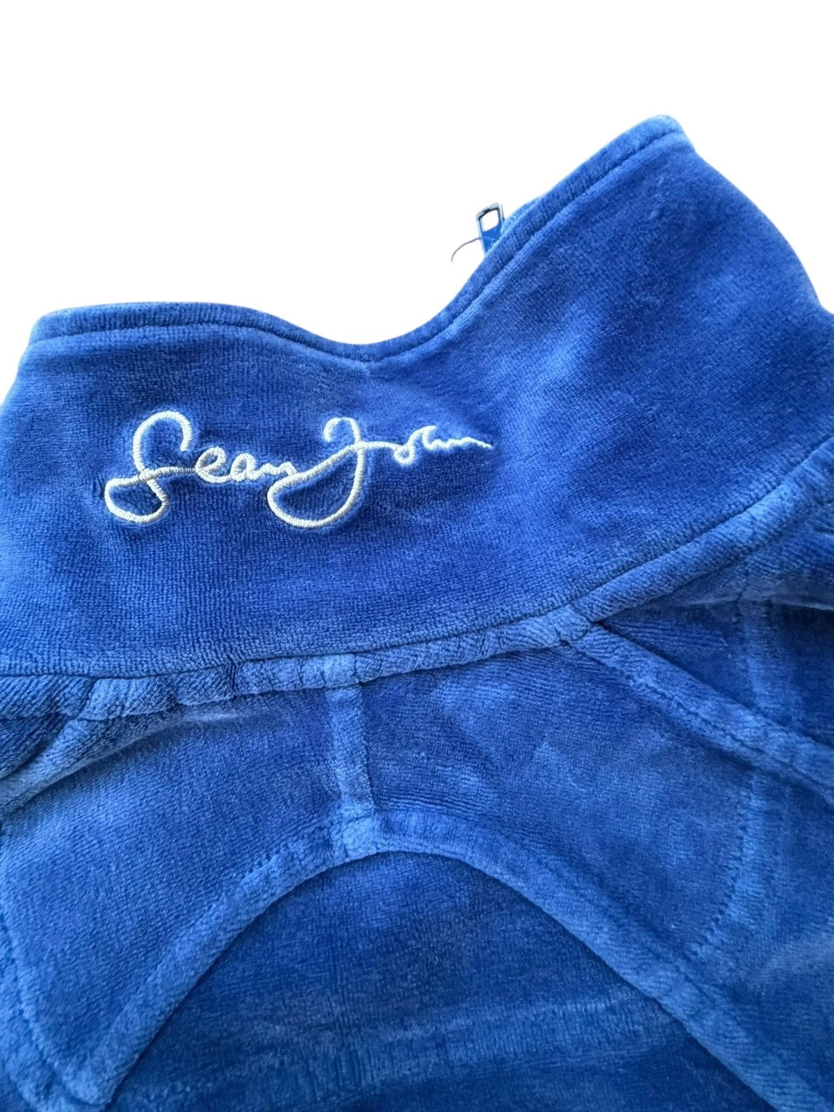 Other Sean John Tracksuit Jacket Mens Velour Blue Hip Hop Street Size US S / EU 44-46 / 1 - 2 Thumbnail