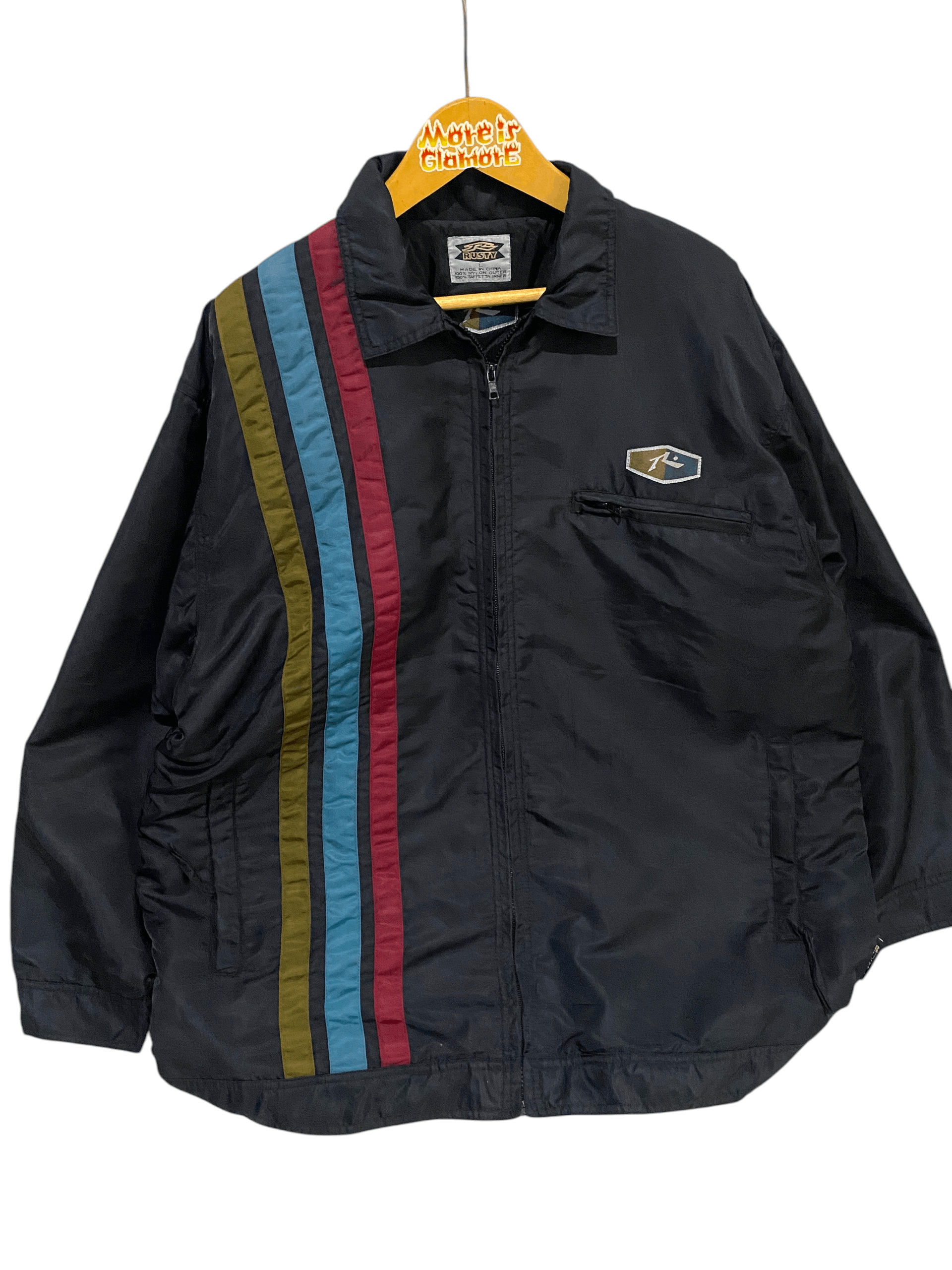 Rusty Vintage Rusty Surf Motorcycle Nylon Jackets Like Vanson Size US L / EU 52-54 / 3 - 1 Thumbnail