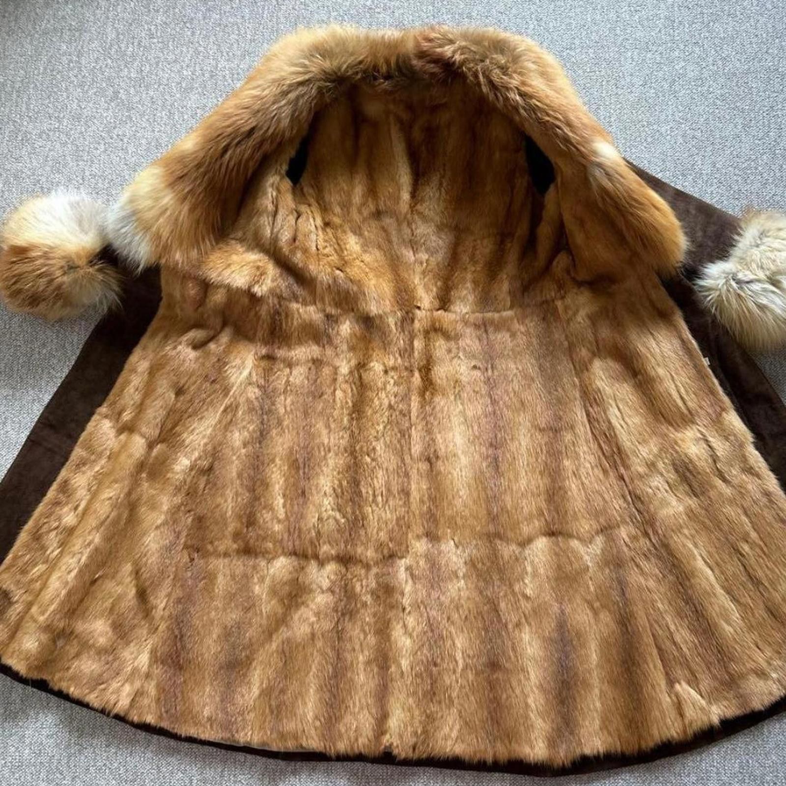 Other Real fur and suede fairy grunge penny lane coat jacket Size XS / US 0-2 / IT 36-38 - 6 Thumbnail