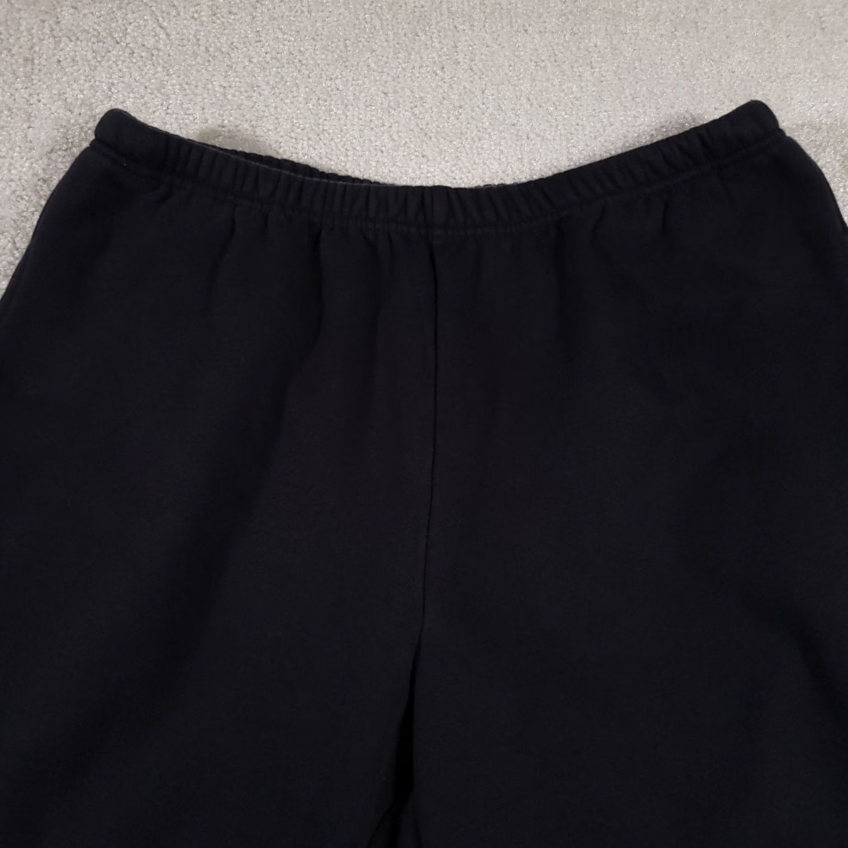 Fabletics VINTAGE Fabletics Cozy Fleece Go To Jogger Sweatpant Womens Large Crop Black Lounge Size 30" / US 8 / IT 44 - 3 Thumbnail