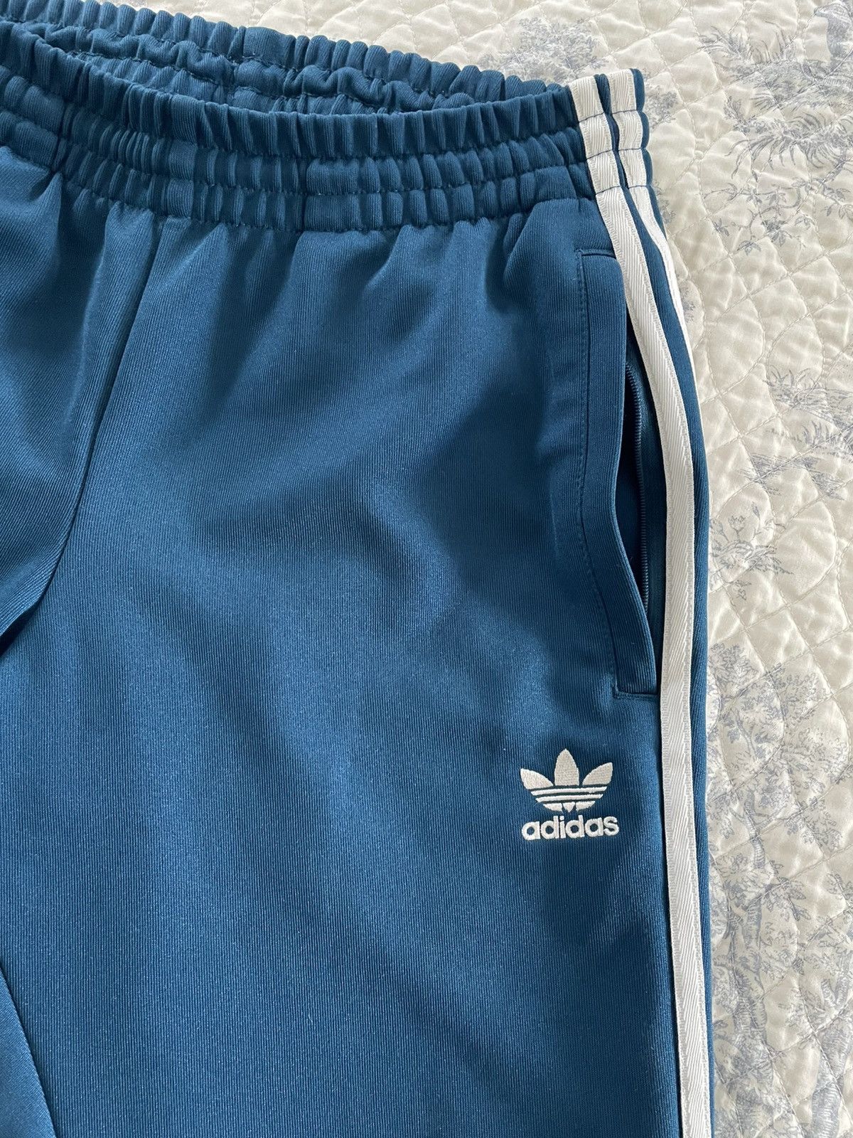 Adidas Adidas Originals Blue Superstar Tracksuit pants joggers S Size US 30 / EU 46 - 3 Thumbnail