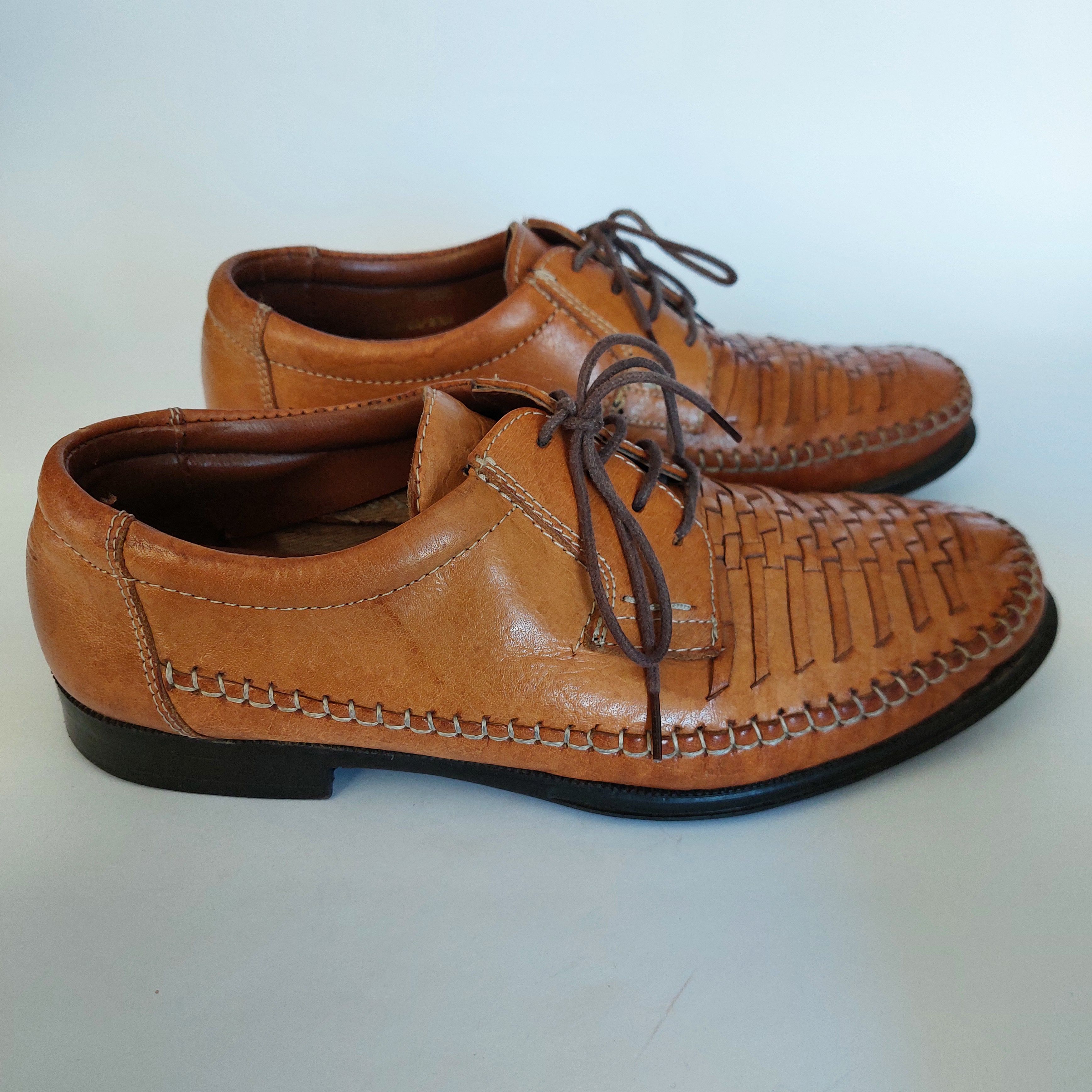 Other Stead & Simpson vintage pleated leather shoes Size US 9 / EU 42 - 2 Thumbnail