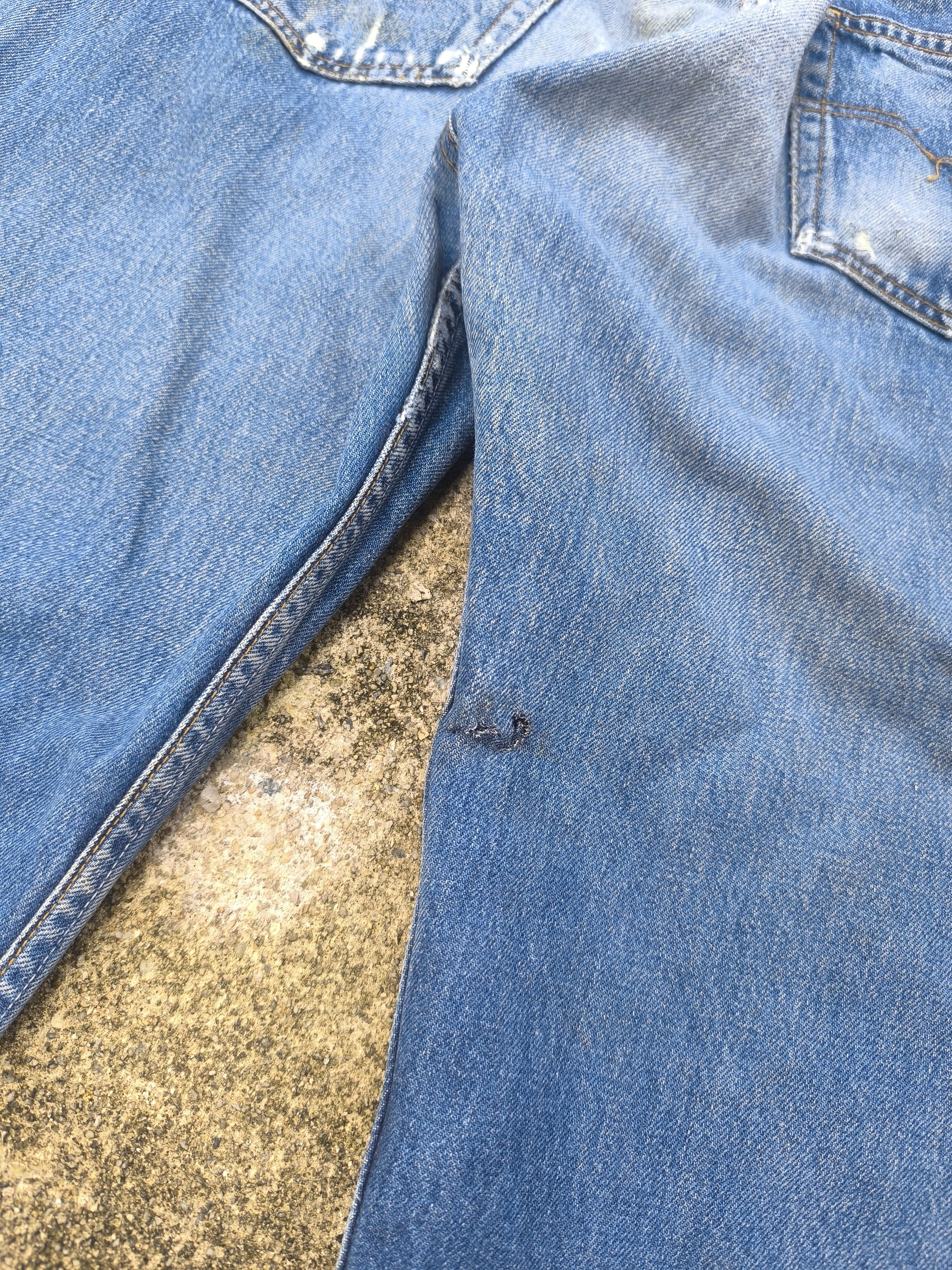 Levi's × Vintage 90s VINTAGE LEVIS 501 made in USA Size US 34 / EU 50 - 17 Thumbnail