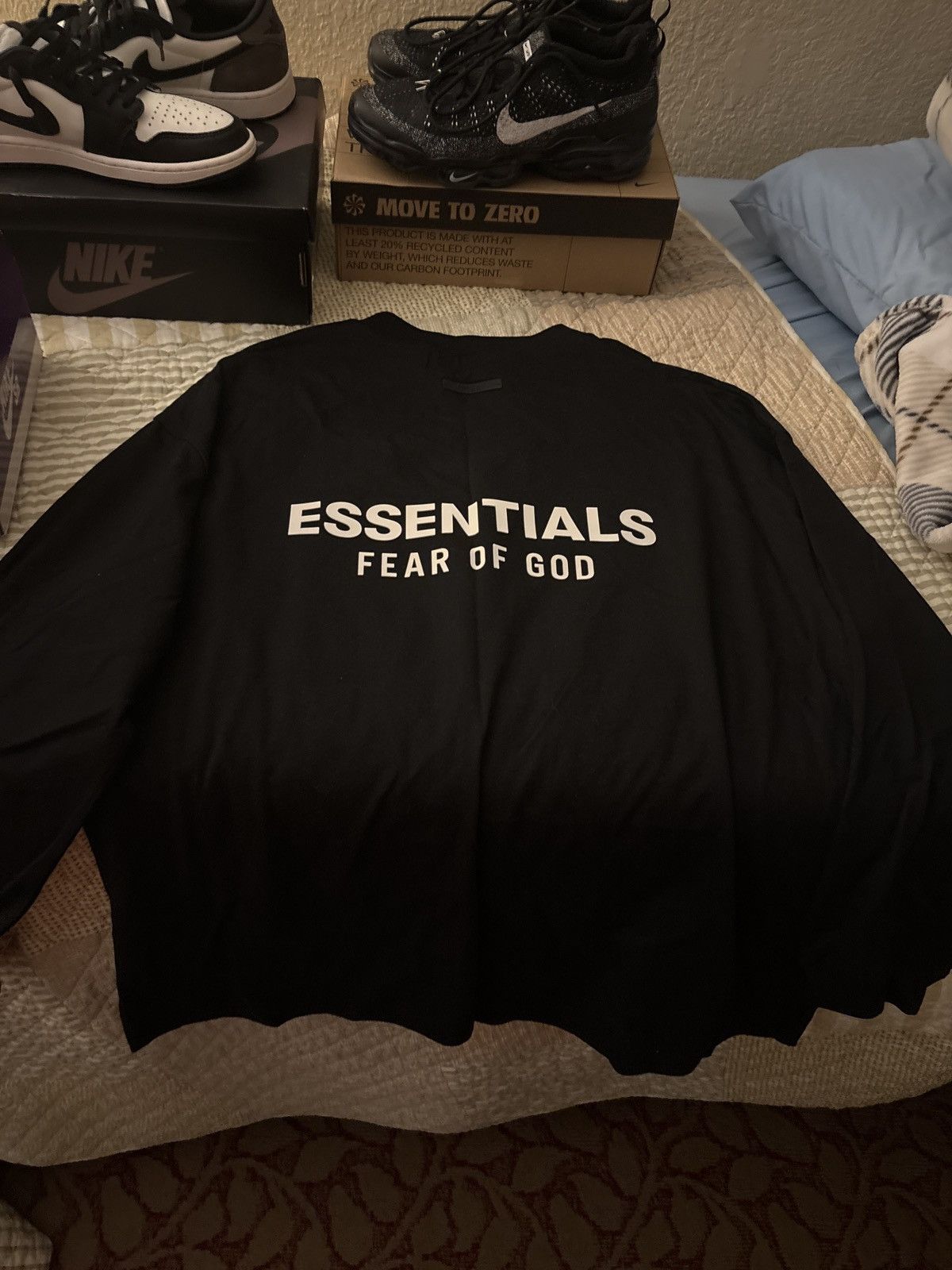 Essentials Essentials Fear of God long sleeve crew neck t-shirt (2024) Size US XS / EU 42 / 0 - 3 Thumbnail