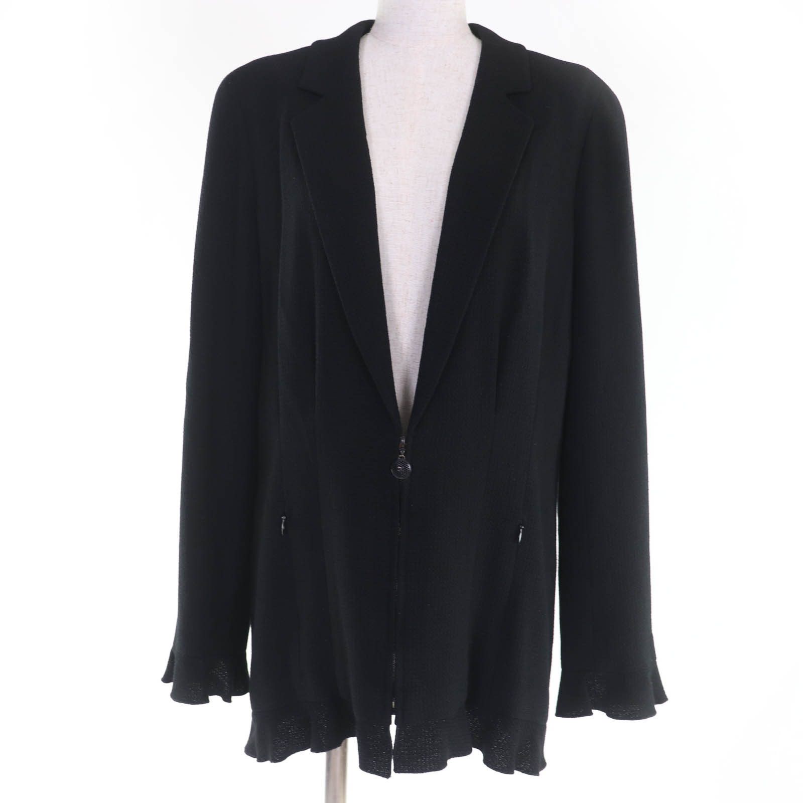 Chanel Chanel Chanel Wool Jacket Others Outerwear P19666V11211 DUTY FREE for USA Size ONE SIZE - 1 Thumbnail
