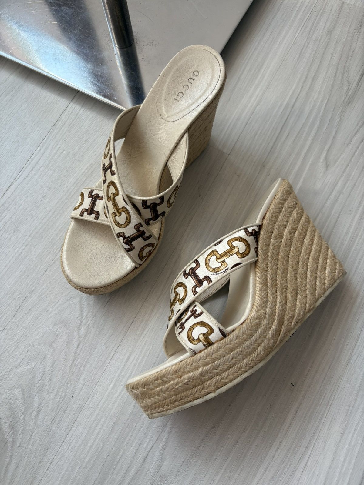 Gucci Gucci cloth sandals Size US 6.5 / IT 36.5 - 8 Thumbnail