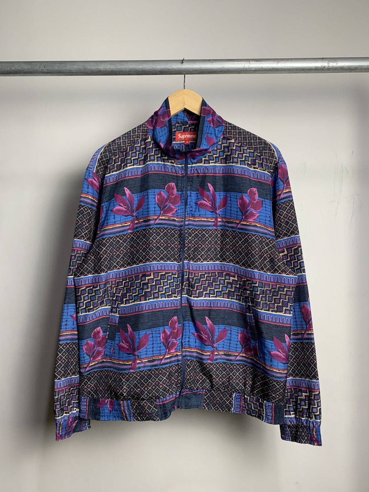 Supreme F W 2015 Floral Silk Bomber Jacket Grailed