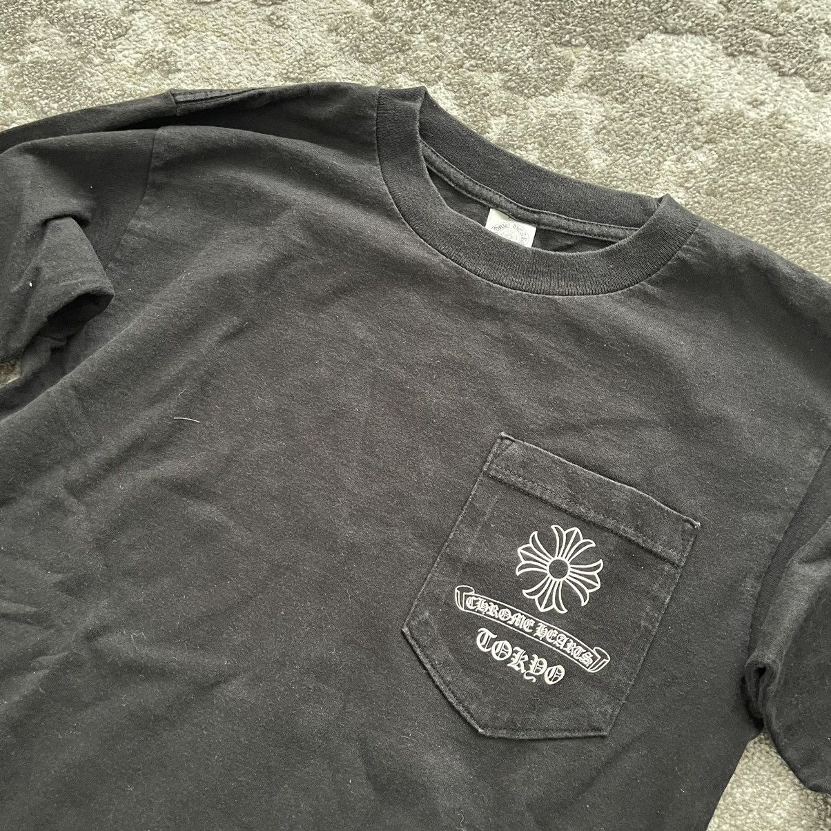 Chrome Hearts × Vintage Chrome Hearts Tokyo Exclusive Cross Logo Long Sleeve T-shirt Size US S / EU 44-46 / 1 - 3 Thumbnail