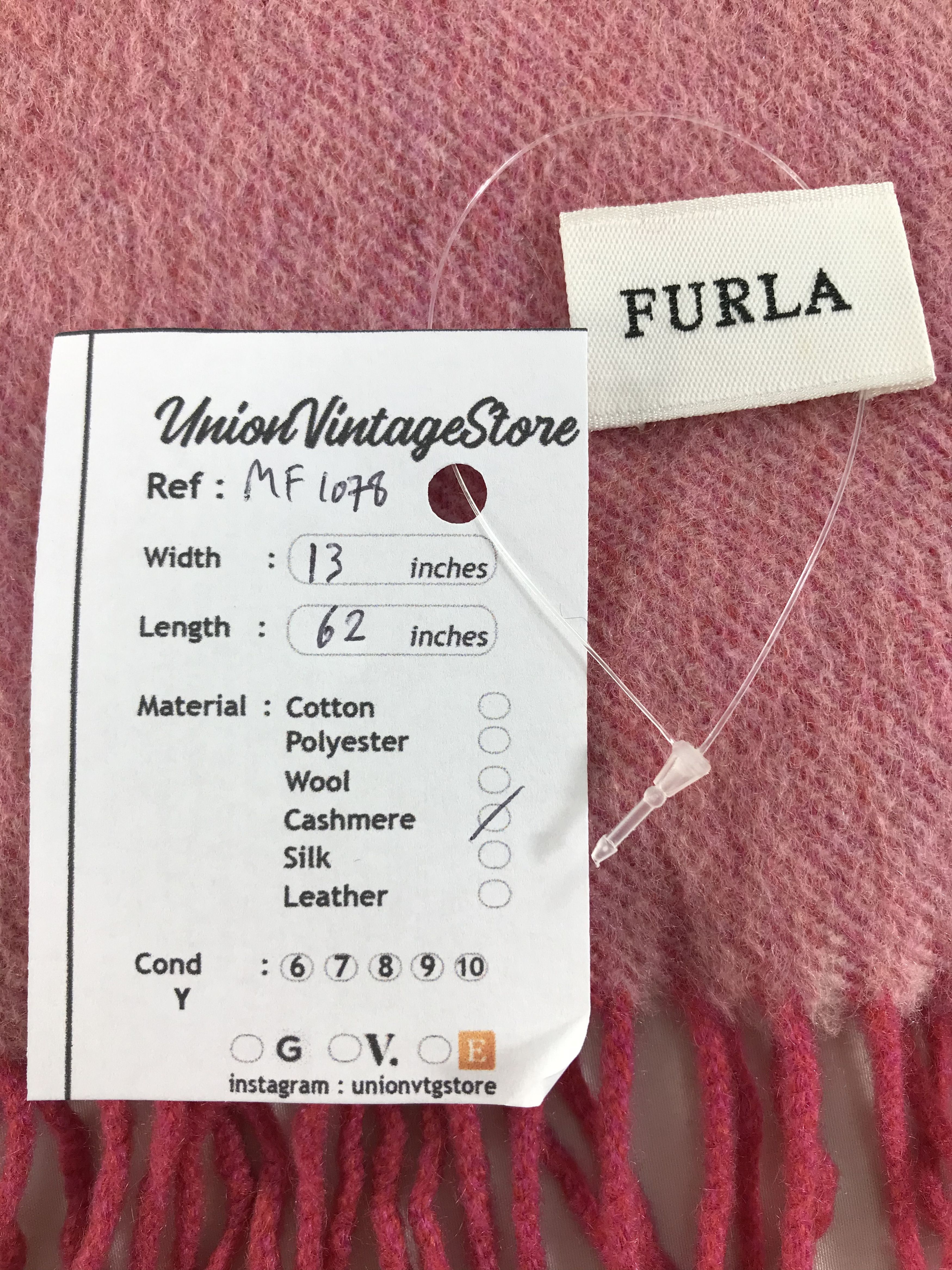 Furla Vintage Furla Scarf/Muffler/Neckwear MF1078 Size ONE SIZE - 4 Thumbnail