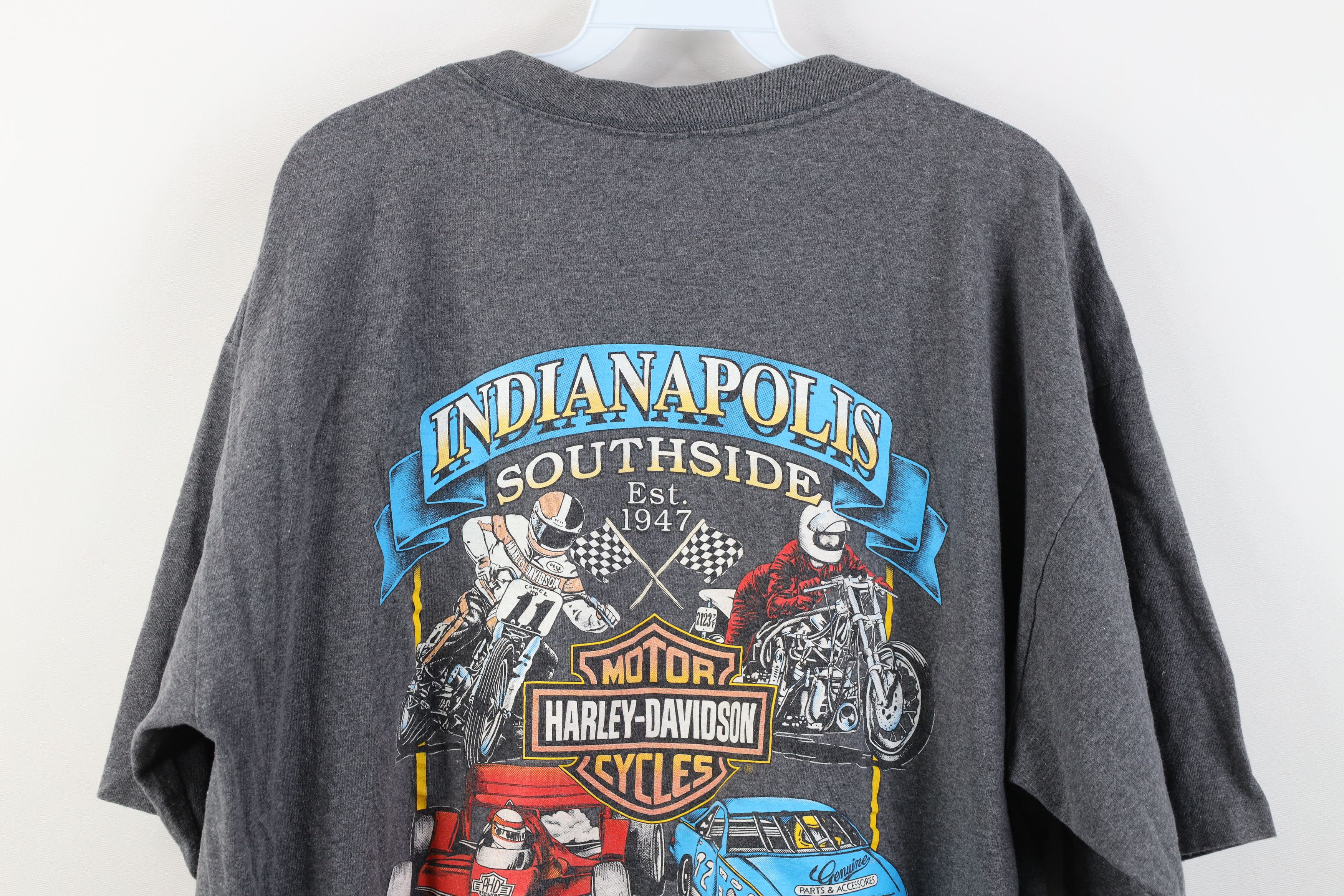 Harley Davidson Vintage Y2K 2001 Harley Davidson Motorcycles T-Shirt USA Size US XXL / EU 58 / 5 - 12 Thumbnail