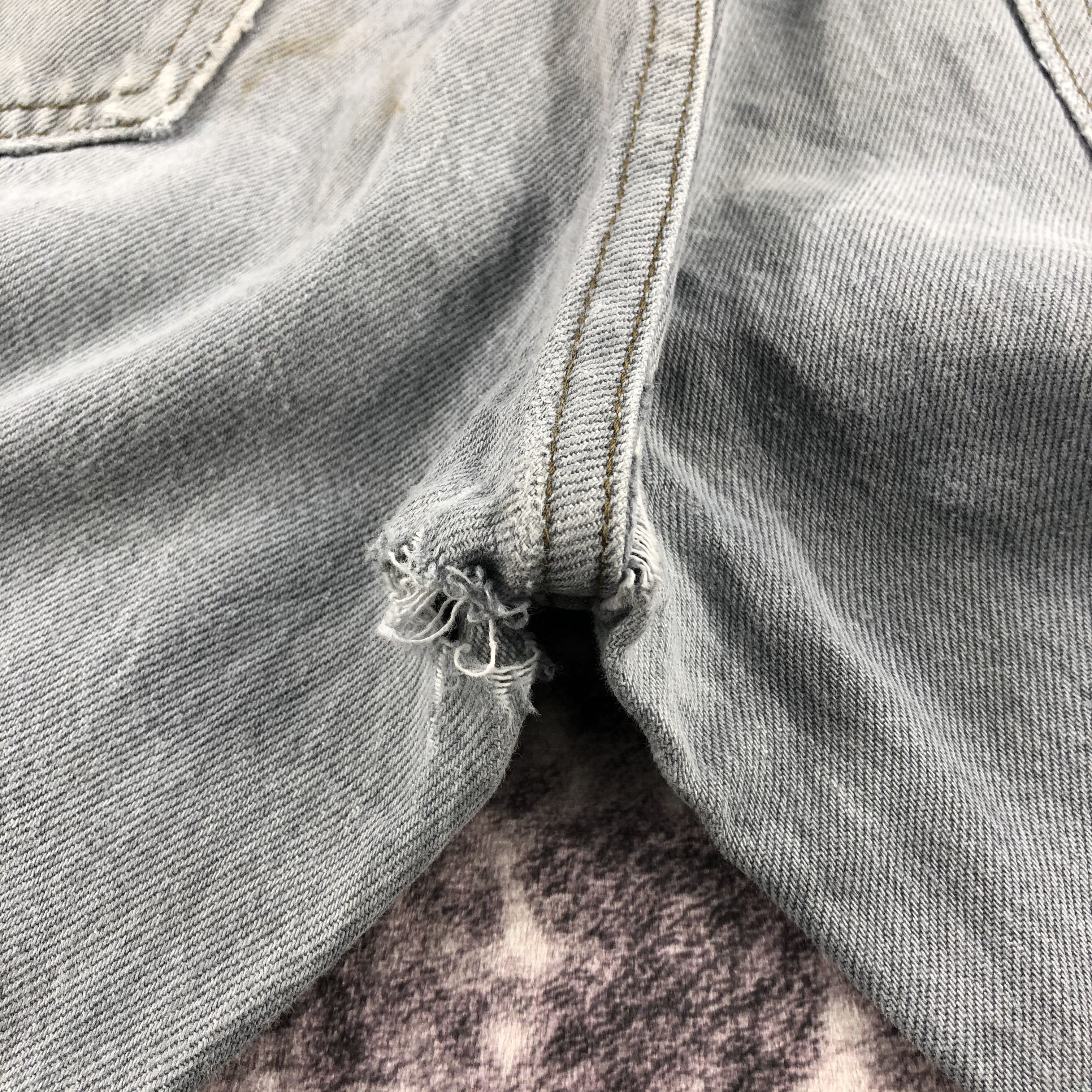 Levi's × Vintage Vintage 90s Ash Gray Levis 501 Jeans-JM2181 Size US 34 / EU 50 - 7 Thumbnail
