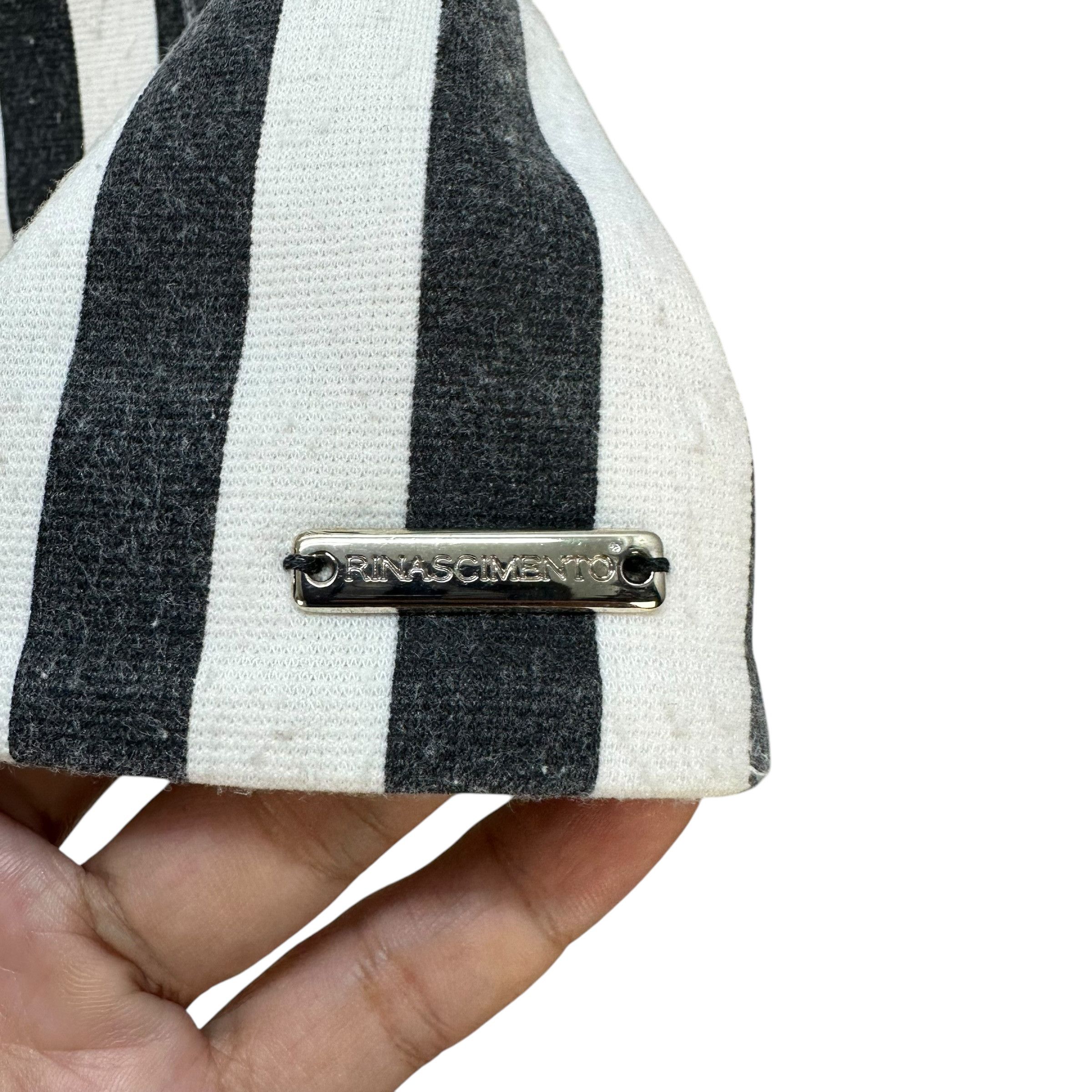 Other RINASCIMENTO Black White Striped Lightweight Blazer A75-1802 Size S / US 4 / IT 40 - 7 Thumbnail