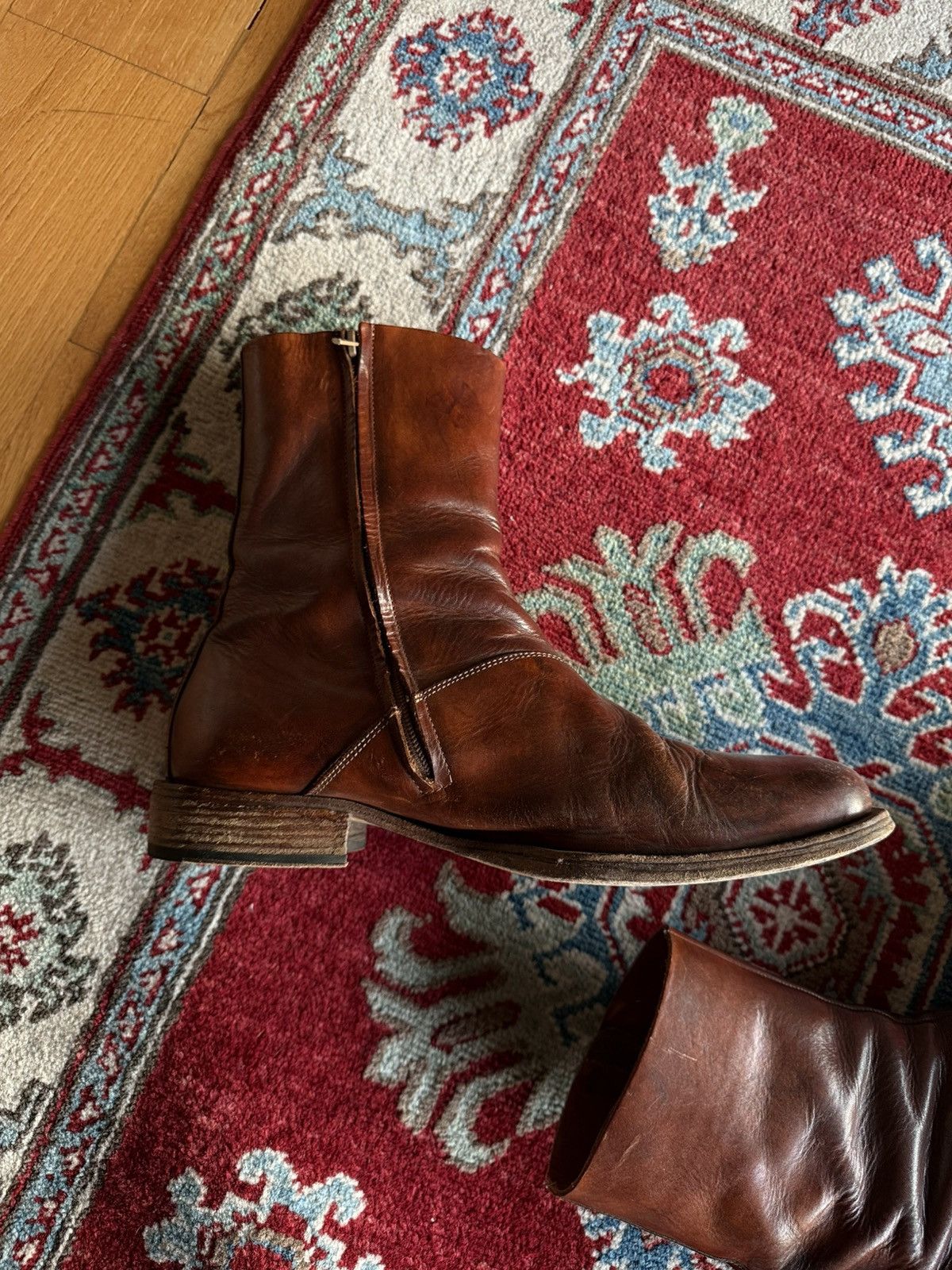 Maison Margiela Maison Margiela Artisanal Boots Size US 12 / EU 45 - 4 Thumbnail