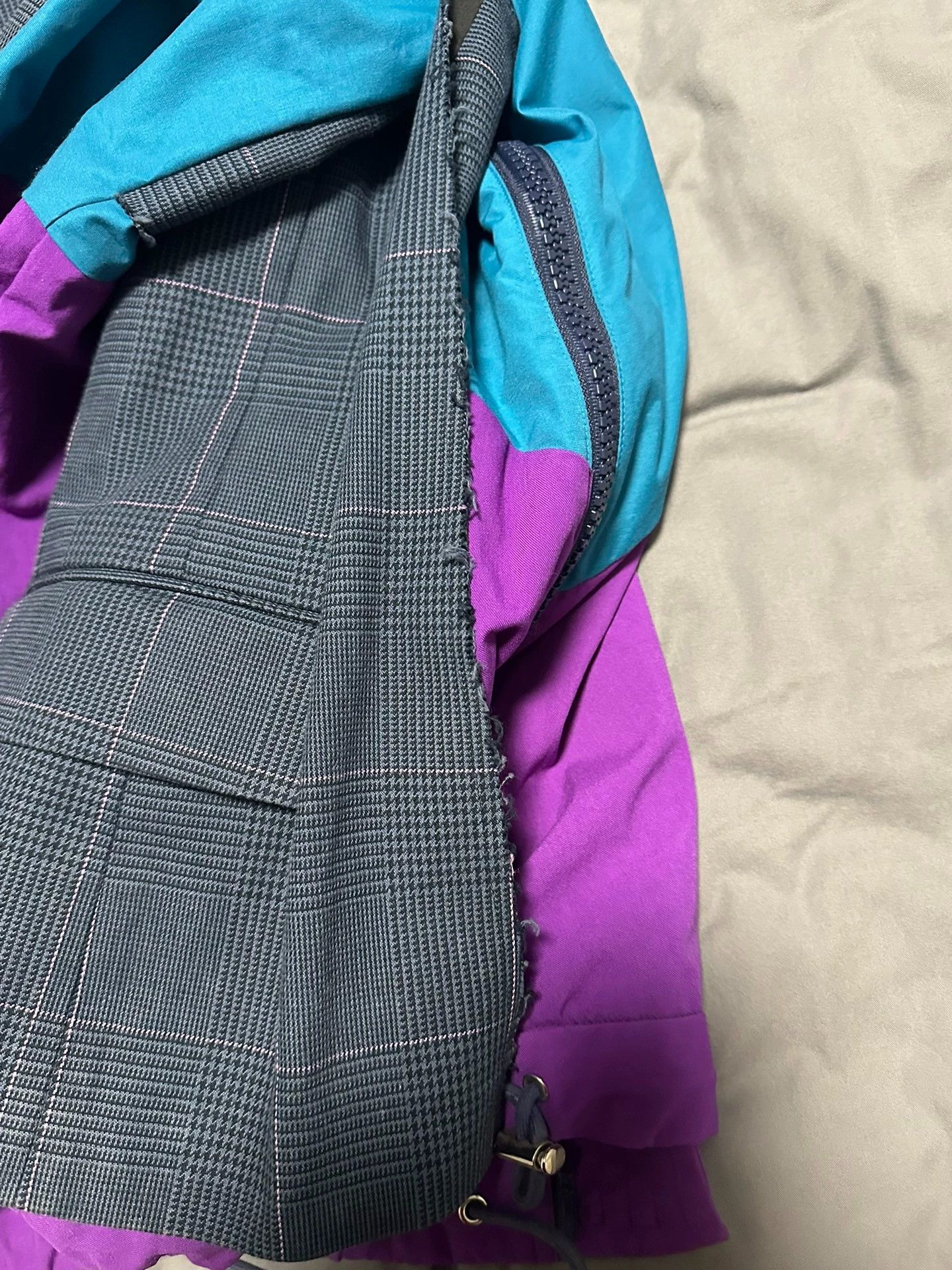 Nike Sacai 19ss Nike collab tailored hybrid jacket Size US M / EU 48-50 / 2 - 2 Thumbnail