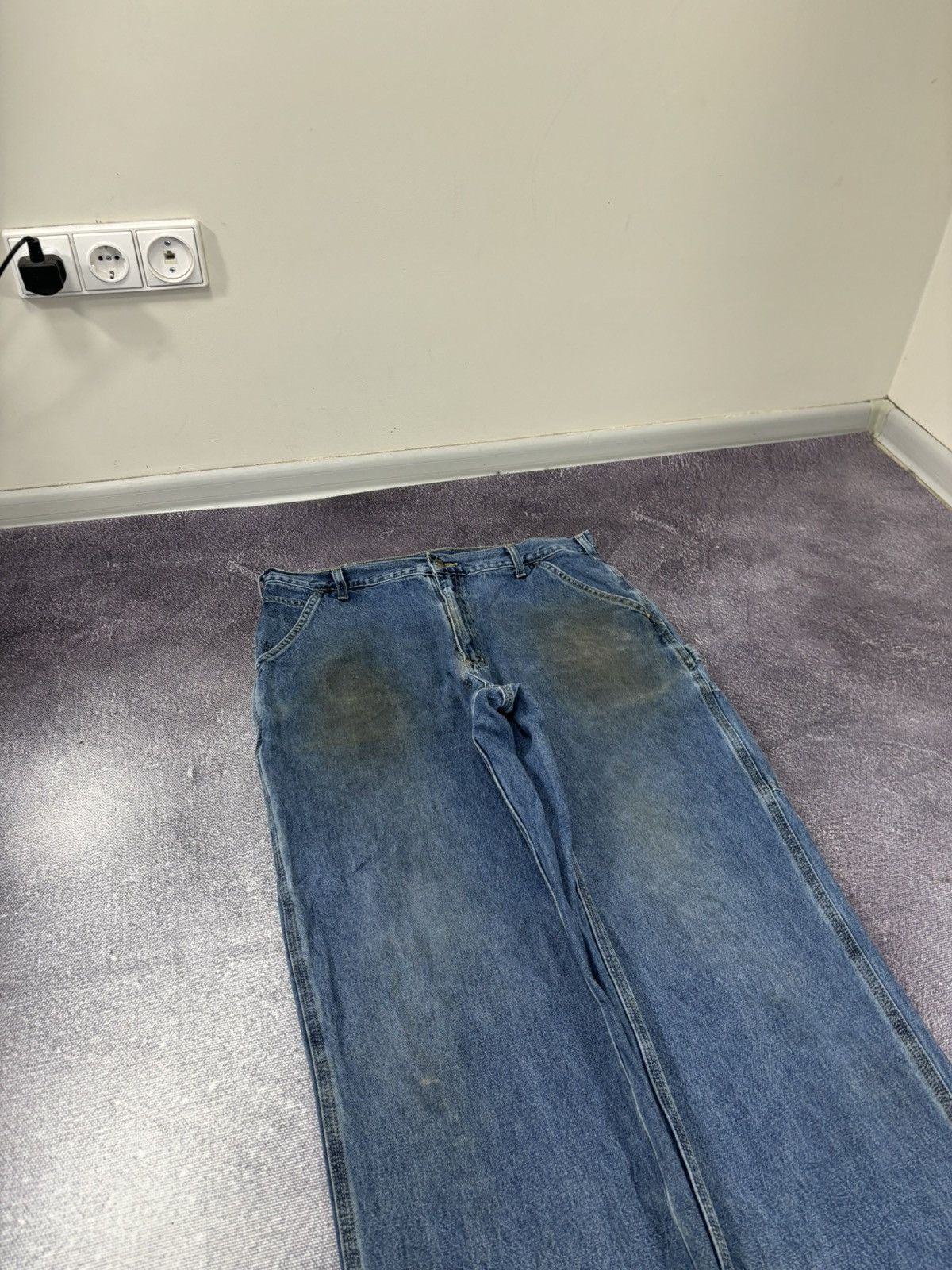 Carhartt Vintage Carhartt Workwear Y2K Skate Work Denim Baggy Jeans Size US 36 / EU 52 - 9 Thumbnail