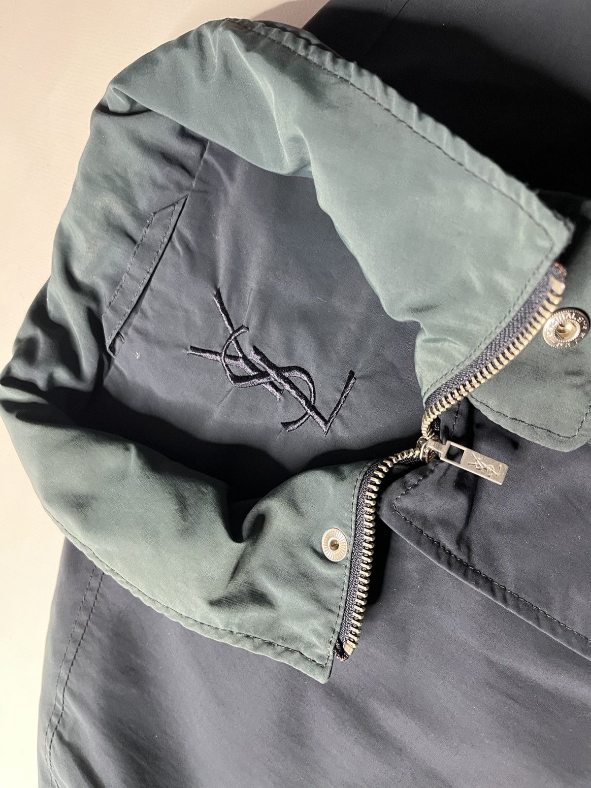 Yves Saint Laurent Vintage Yves Saint Laurent sun faded jacket Size US XL / EU 56 / 4 - 11 Thumbnail