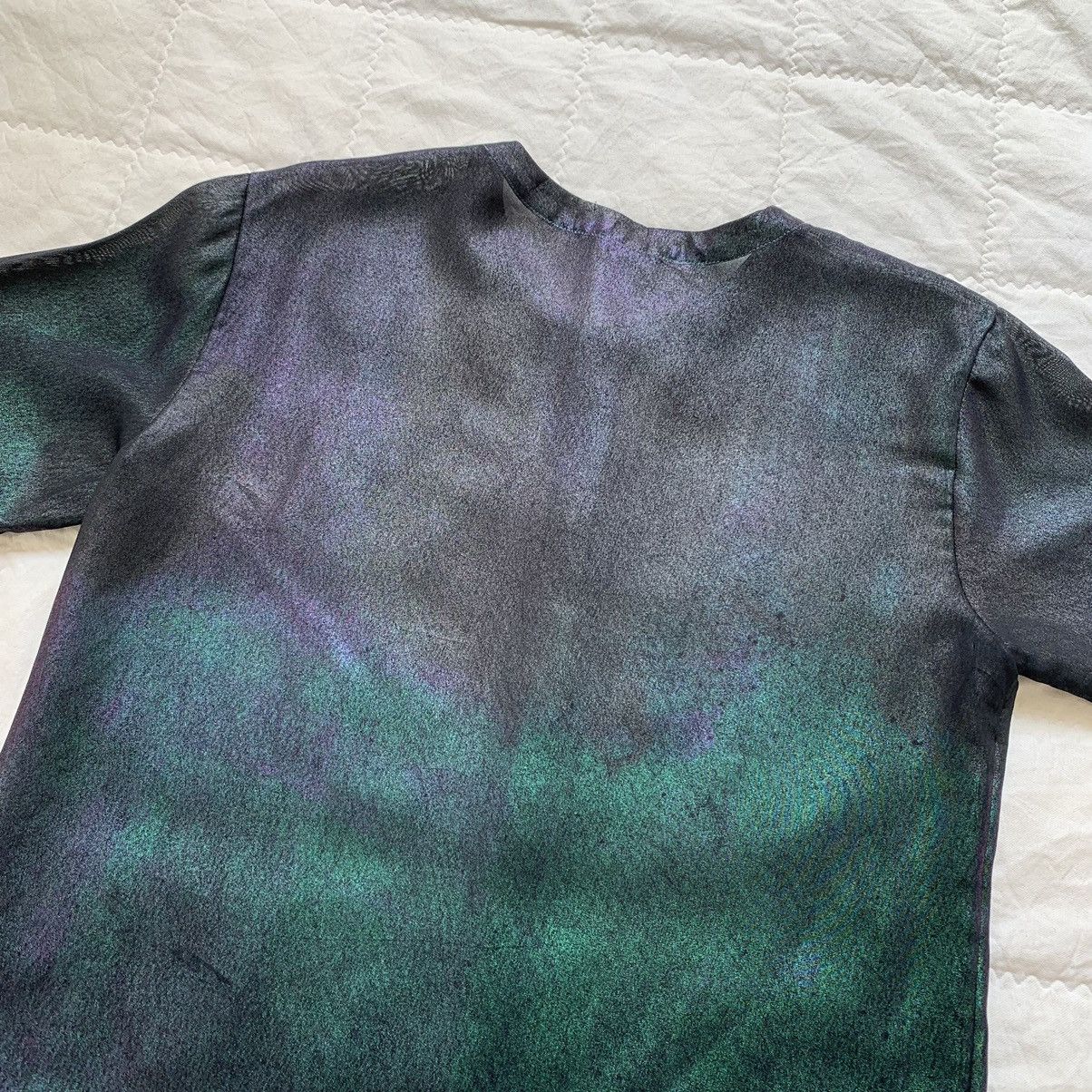 Issey Miyake Issey Miyake "SAMPLE" See Through Button Ups Shirt Size M / US 6-8 / IT 42-44 - 16 Thumbnail