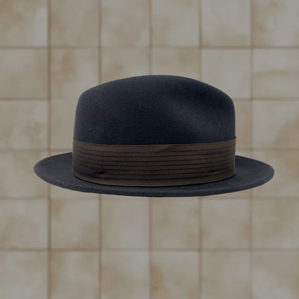 Goorin Bros. Goorin Bros Fedora Hat Adult M Gray 100% Wool USA Made Dapper Indie Men Size ONE SIZE - 1 Thumbnail