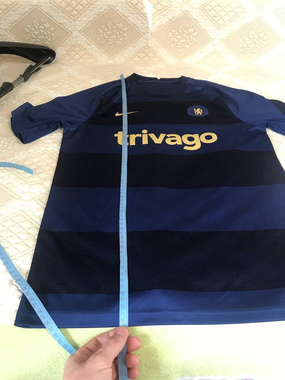 Chelsea Soccer × Nike × Vintage 🔥 Nike Chelsea FC Pre Match Soccer Football Club Jersey Size US M / EU 48-50 / 2 - 12 Thumbnail