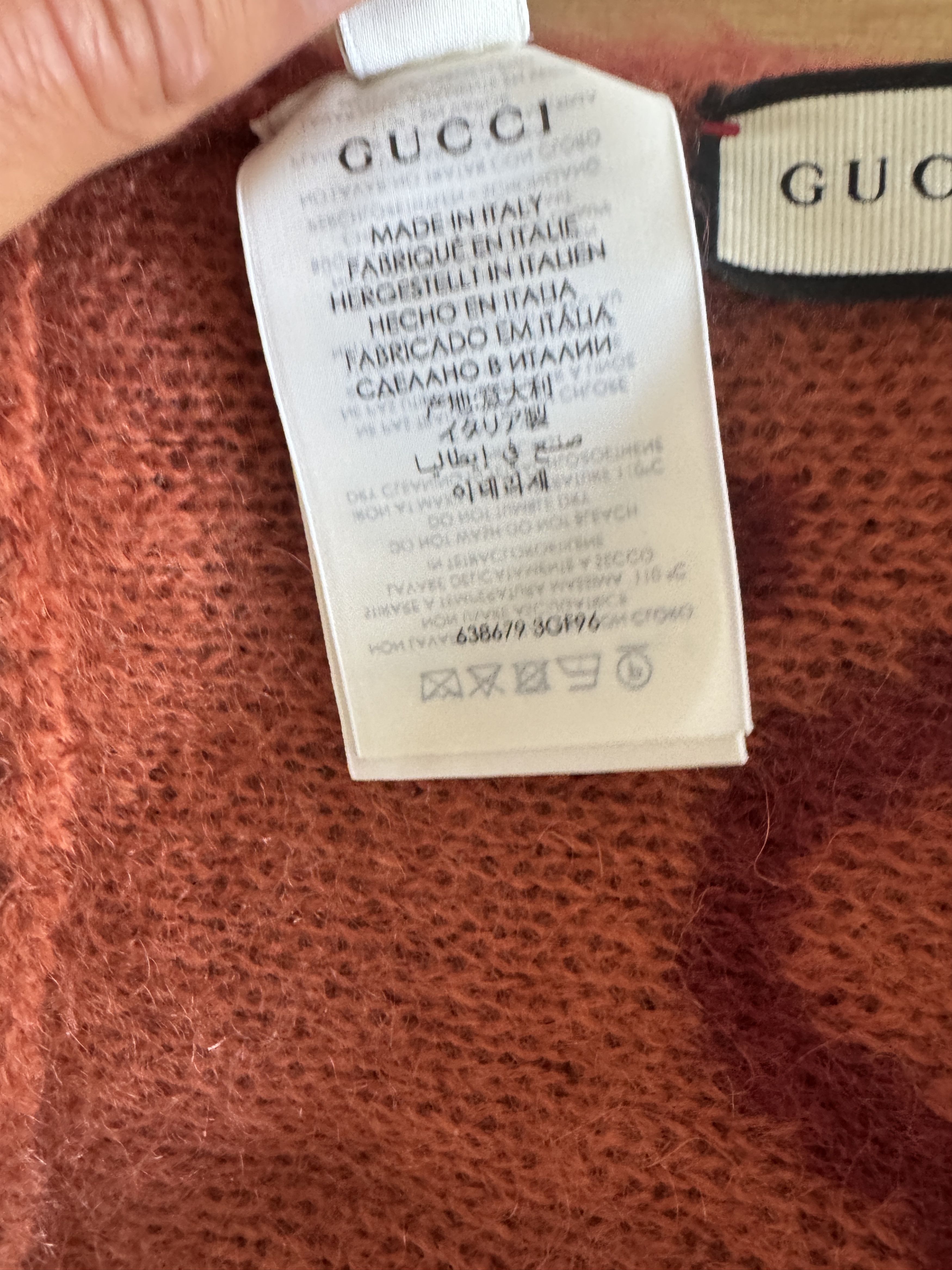 Gucci Red Mohair Beanie Size ONE SIZE - 5 Thumbnail