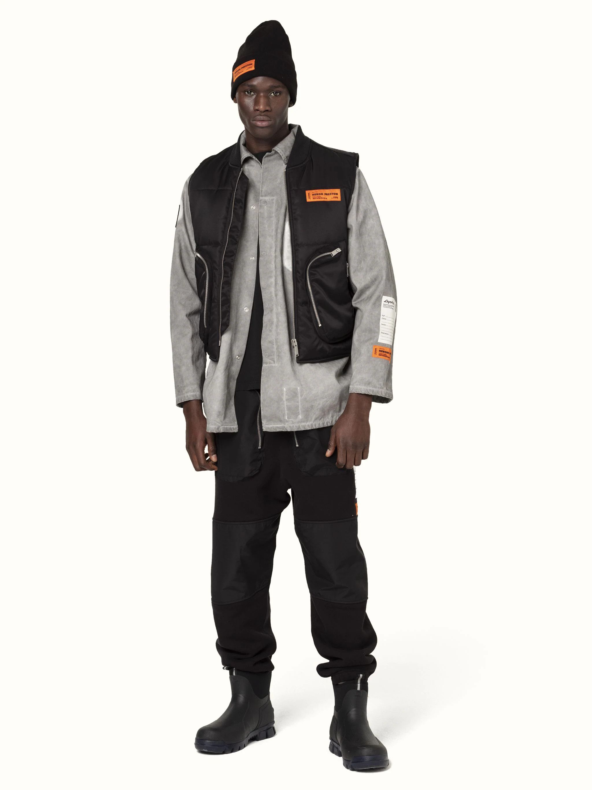 Heron Preston Zip Pocket Vest Jacket Size US M / EU 48-50 / 2 - 11 Thumbnail