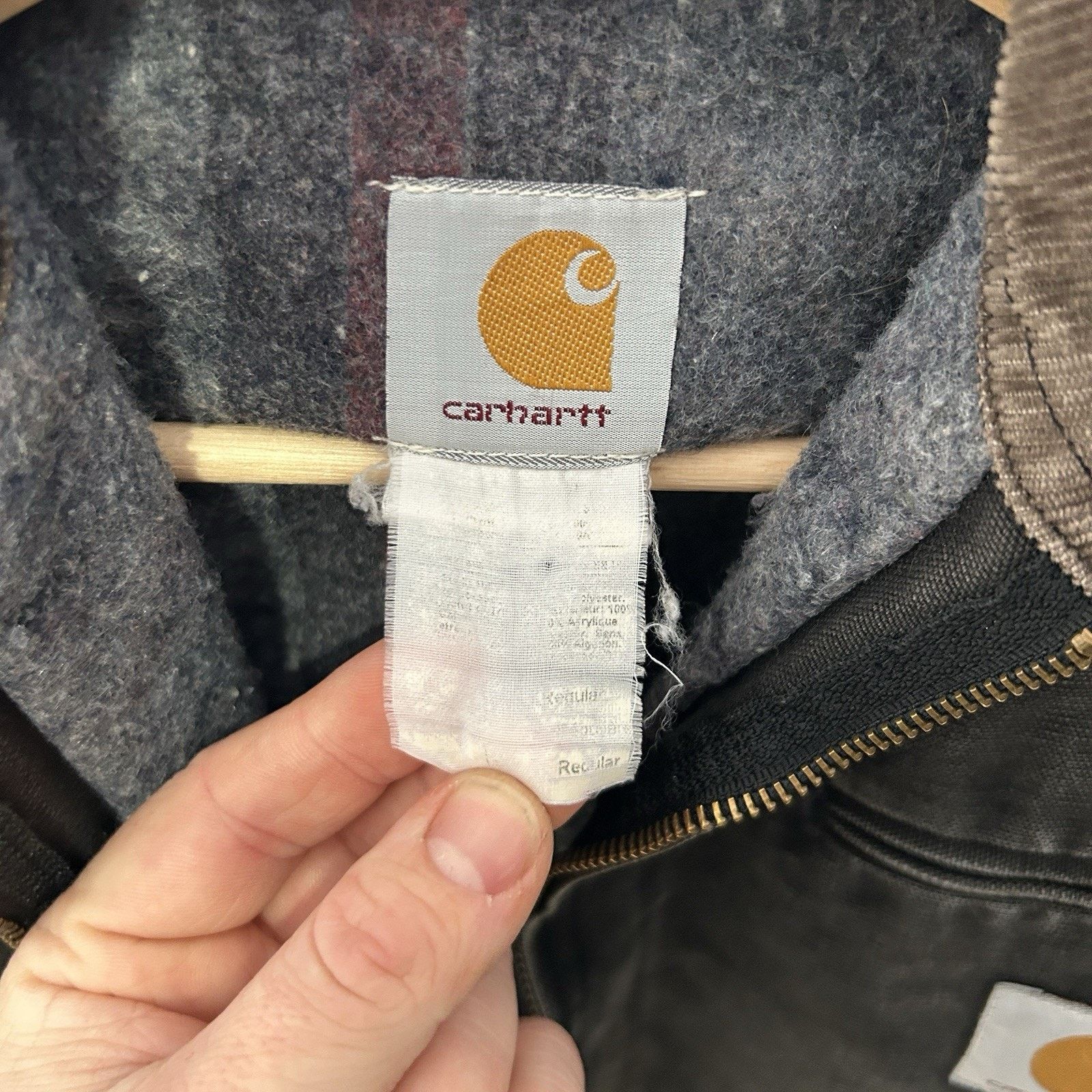 Carhartt Vintage Carhartt Blanket-Lined Detroit Jacket “Black” J01 Size US S / EU 44-46 / 1 - 13 Thumbnail