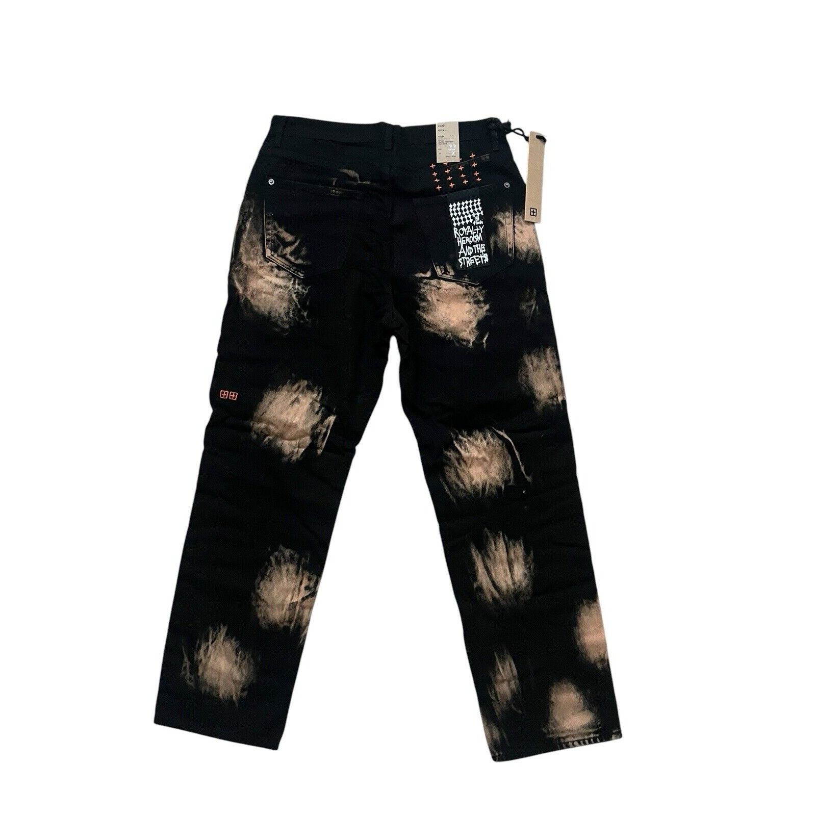 Ksubi Ksubi Jeans Mens Anti K++ Straight Hellfire Black Size 33/32 Size US 33 - 4 Thumbnail