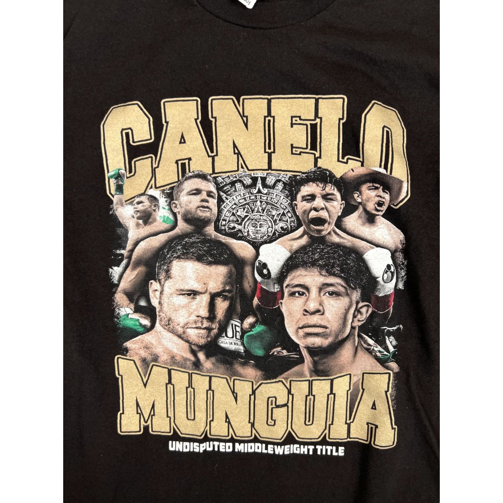 American Apparel Canelo vs Munguia Shirt Mens Small Black T-Shirt Boxing Undisputed Title Fight 2024 Size US S / EU 44-46 / 1 - 4 Thumbnail
