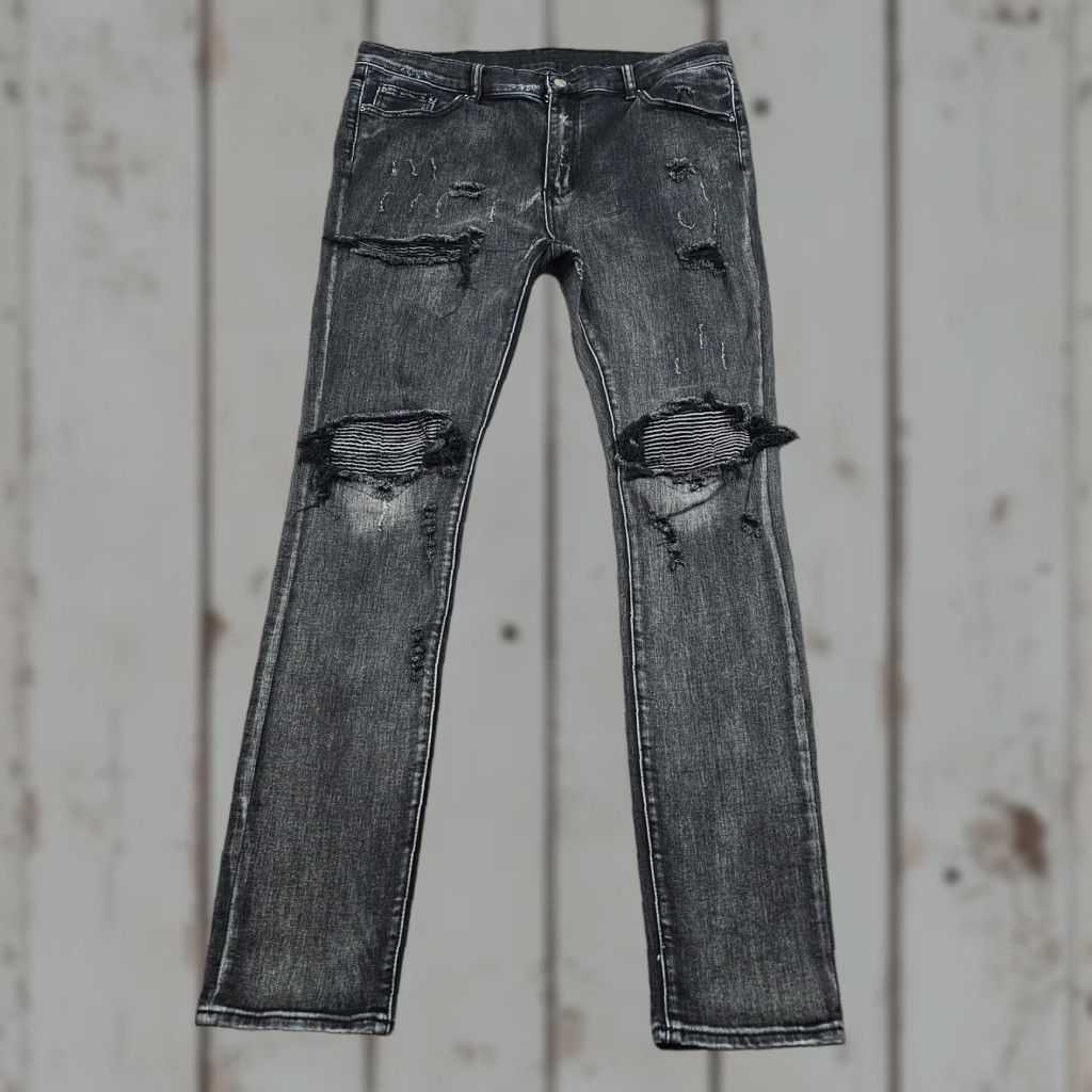 パンツ mnml X143 Stretch Denim mnml ミニマル X143 STRETCH DENIM BLACK ストレッチ デニム