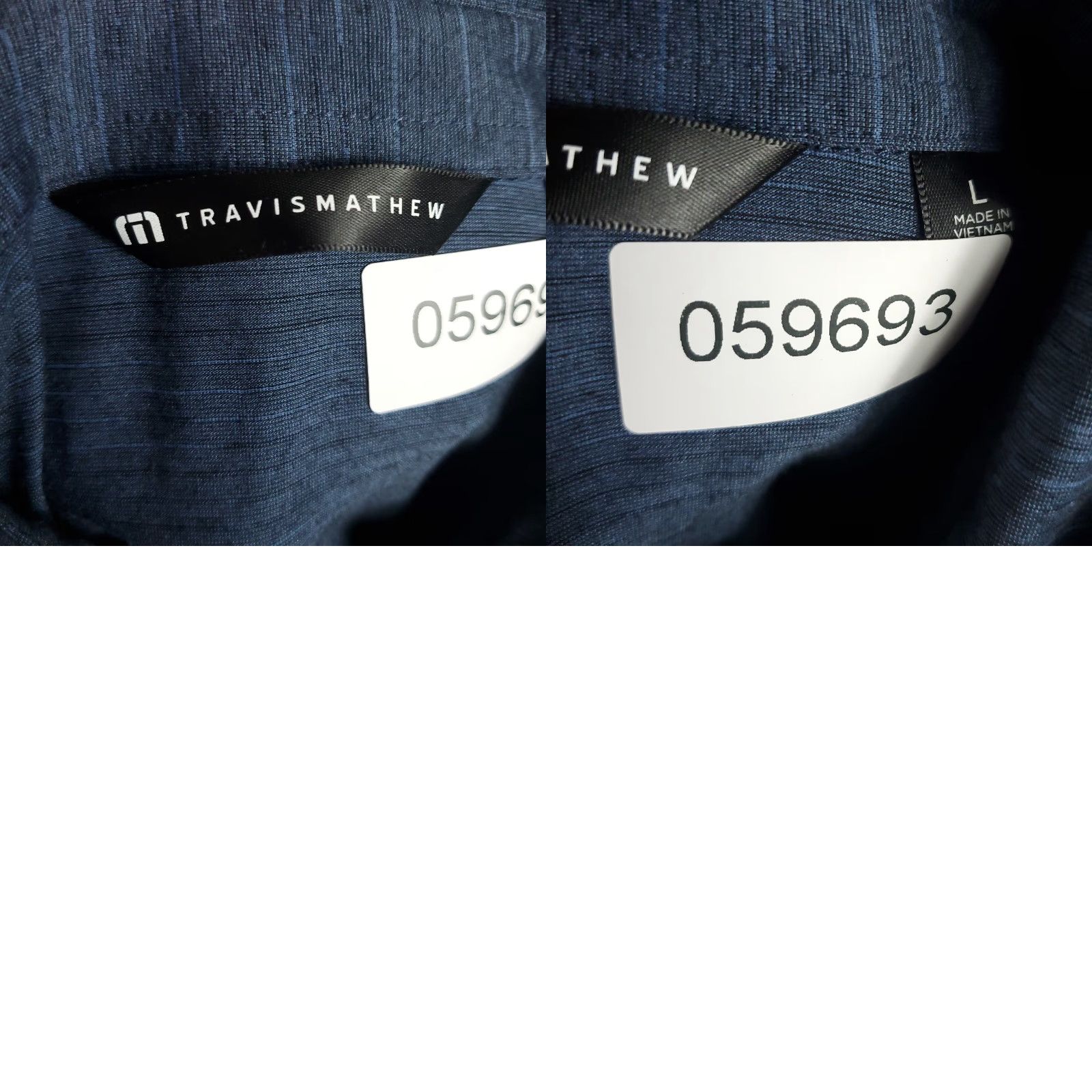 TravisMathew Travis Mathew Polo Shirt Mens Large Blue Golf Casual Short Sleeve Solid Activewear Size US L / EU 52-54 / 3 - 8 Thumbnail