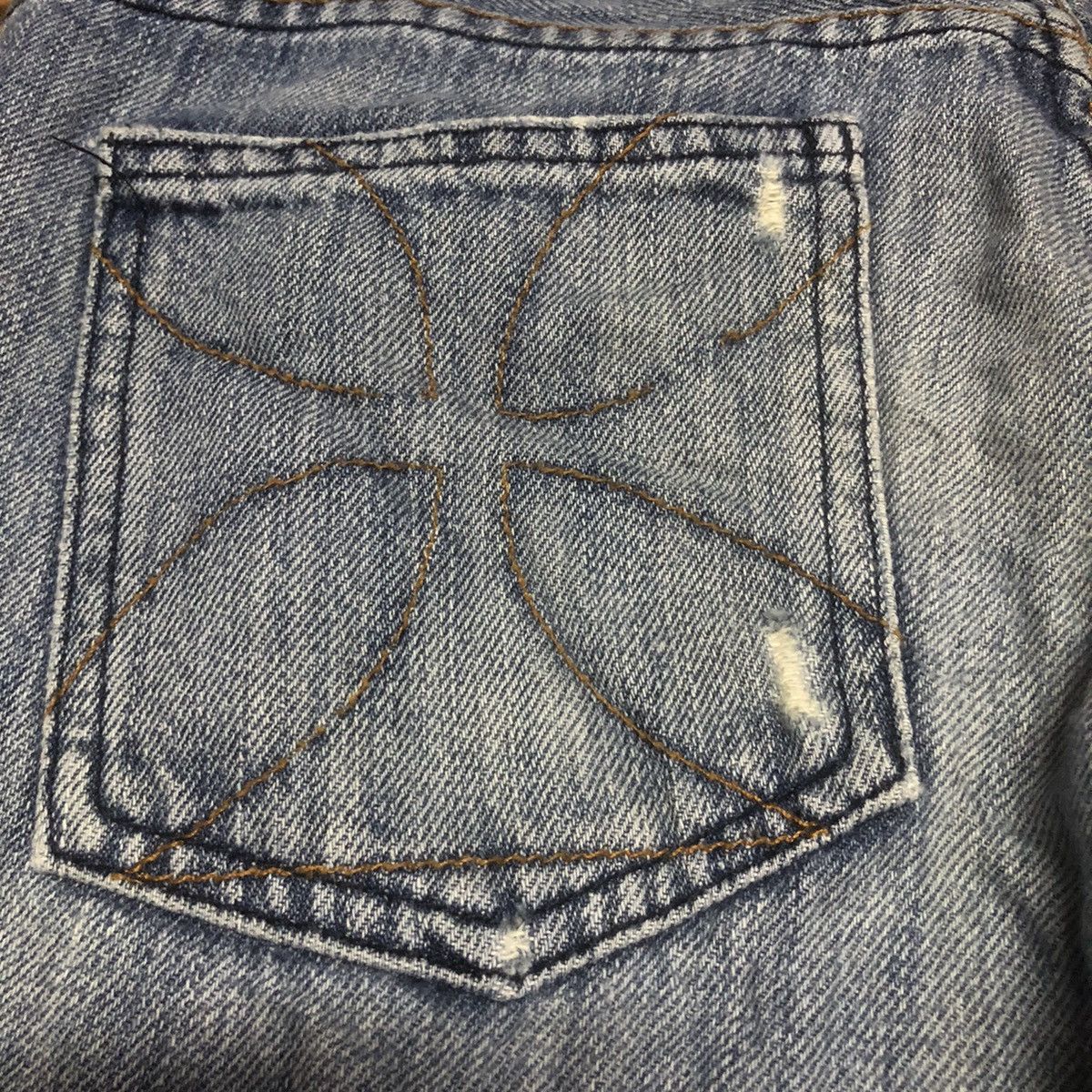 Designer × Vintage VINTAGE HABITUAL WITH PROJECT ALABAMA PATCHWORK JEANS Size 29" - 19 Thumbnail