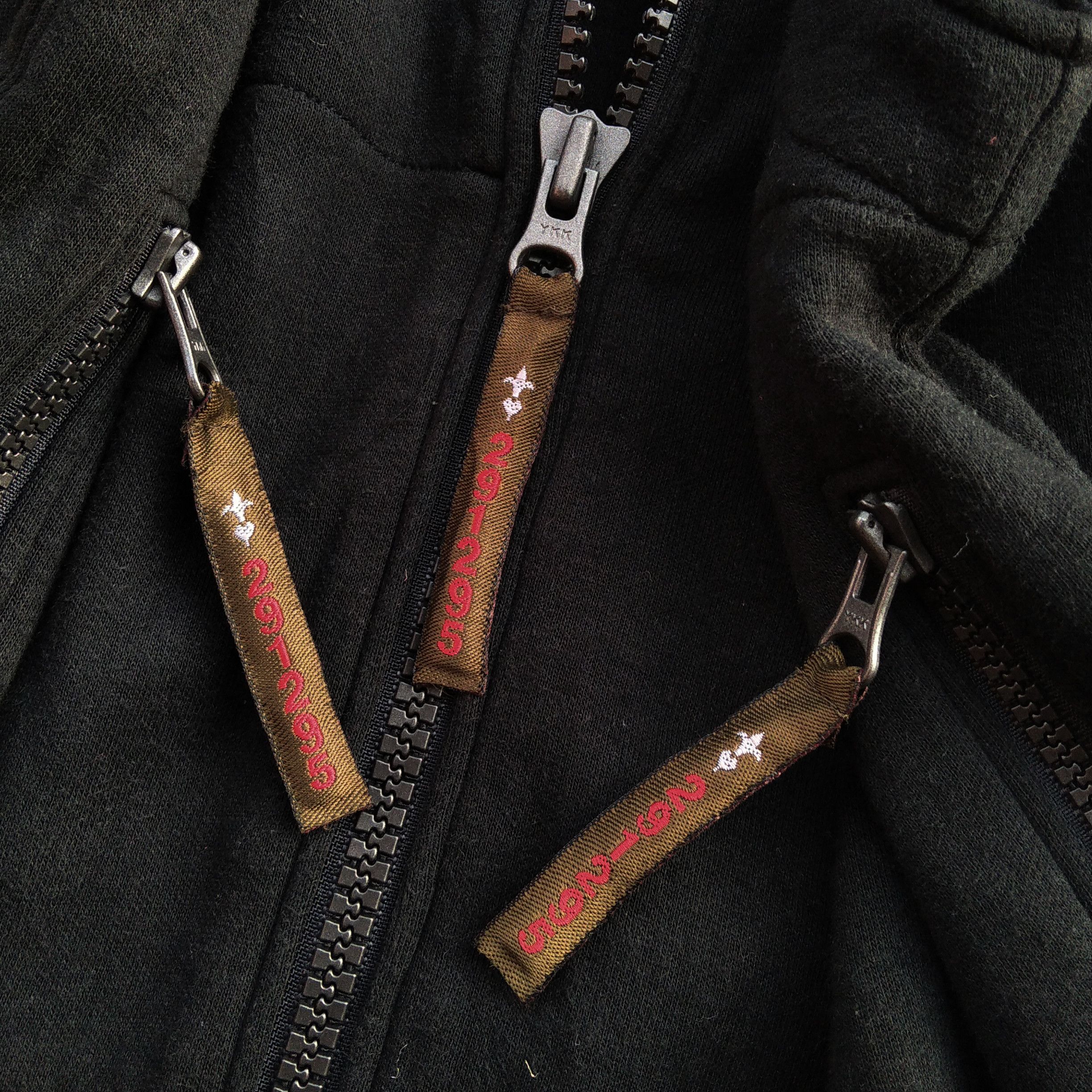 20471120 Vintage Y2K 291295=HOMME Zip Hoodie Vest Sleeveless Size US M / EU 48-50 / 2 - 7 Thumbnail