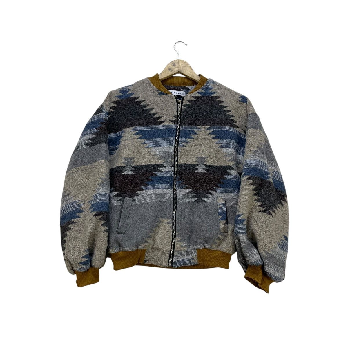 Japanese Brand × Native Japanese Brand Miss J Navajo Bomber Jacket Size M / US 6-8 / IT 42-44 - 3 Thumbnail