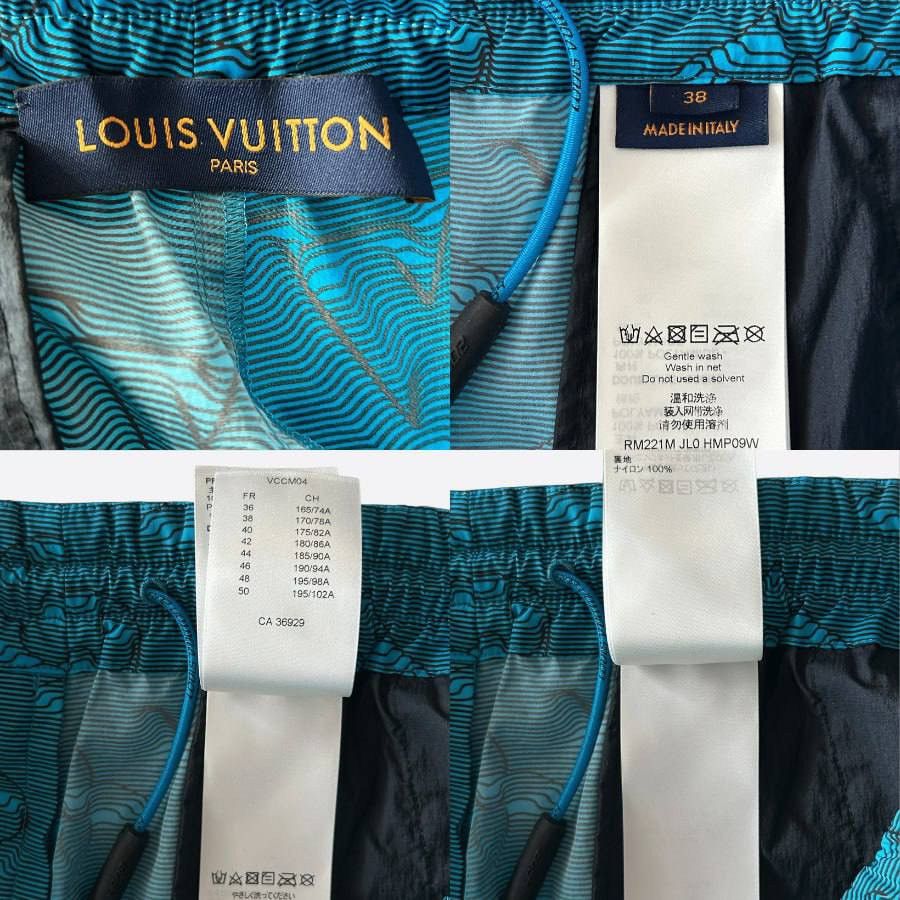 Louis Vuitton Louis Vuitton Blue 2054 Monogram Cargo Pants Size US 30 / EU 46 - 3 Thumbnail