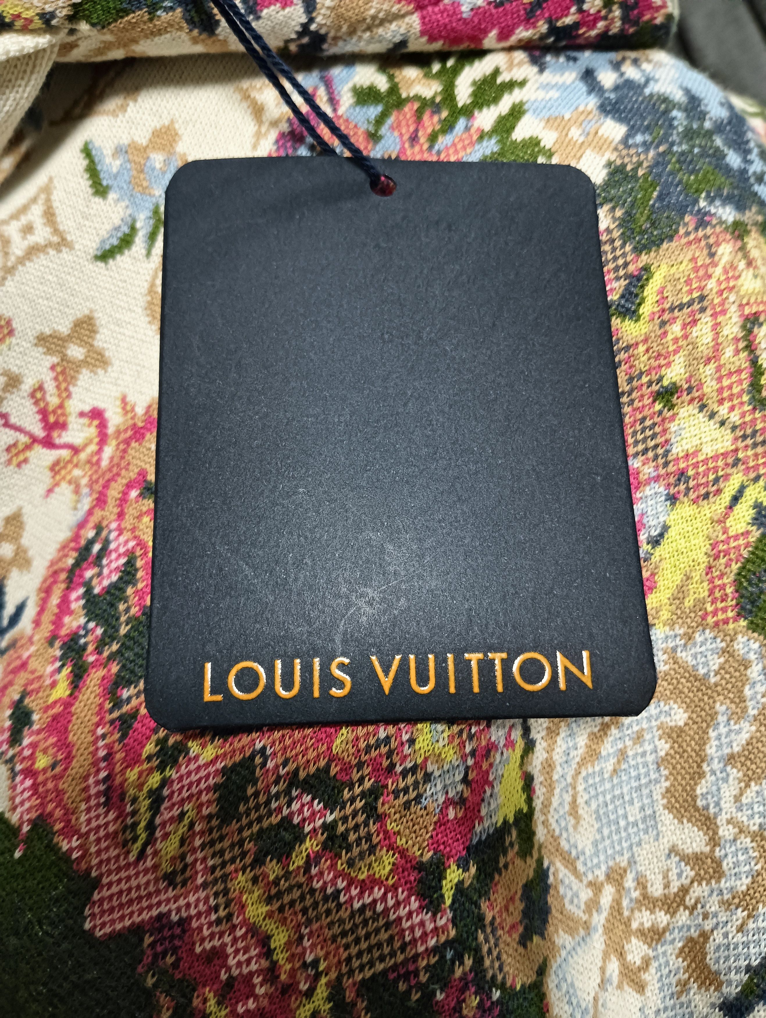 Louis Vuitton Flower Graphic Jacquard Hoodie Size US S / EU 44-46 / 1 - 11 Thumbnail