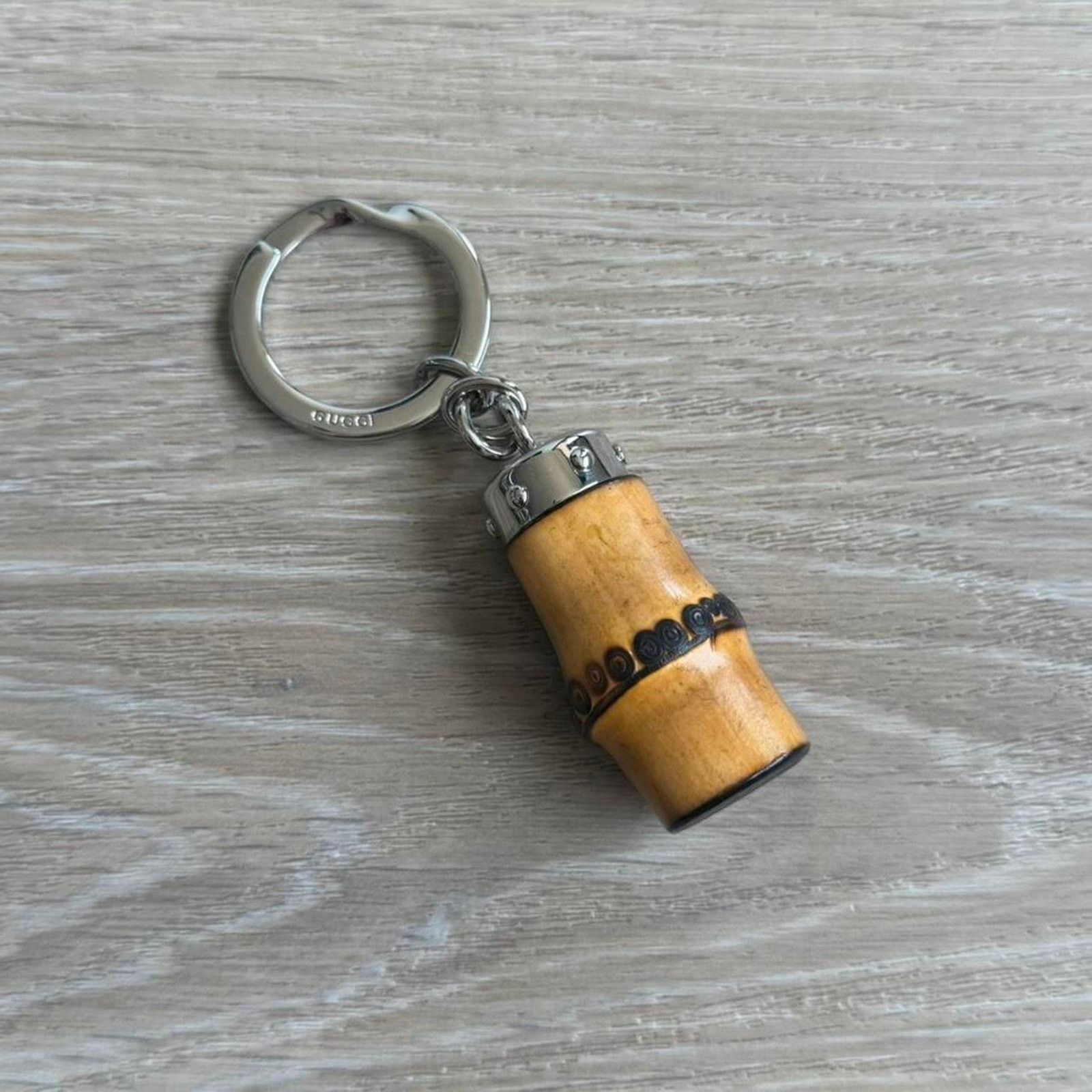 Gucci Gucci Bamboo Chrome Y2K Keychain Size ONE SIZE - 1 Thumbnail